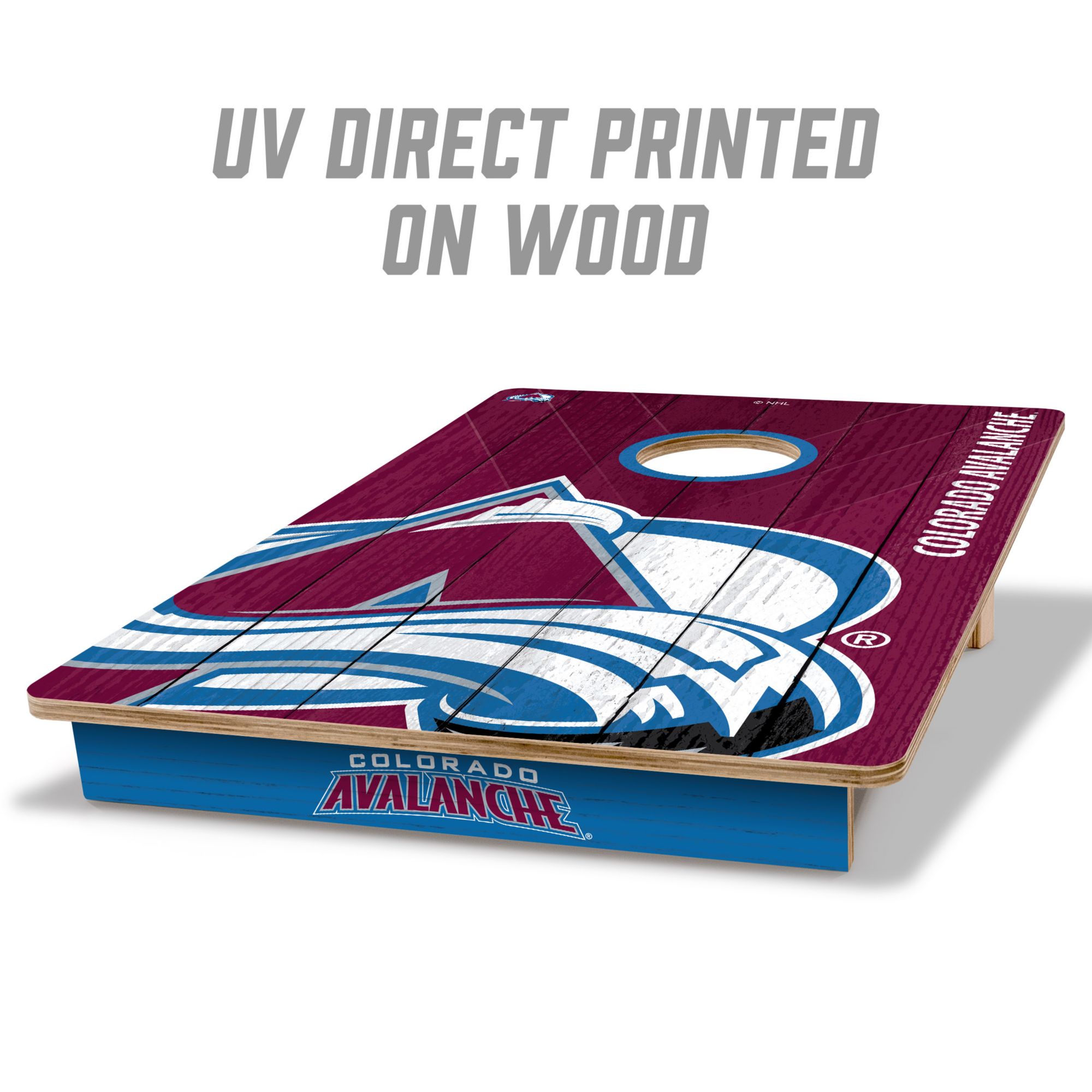 YouTheFan Colorado Avalanche 2' x 3' Cornhole Boards product image