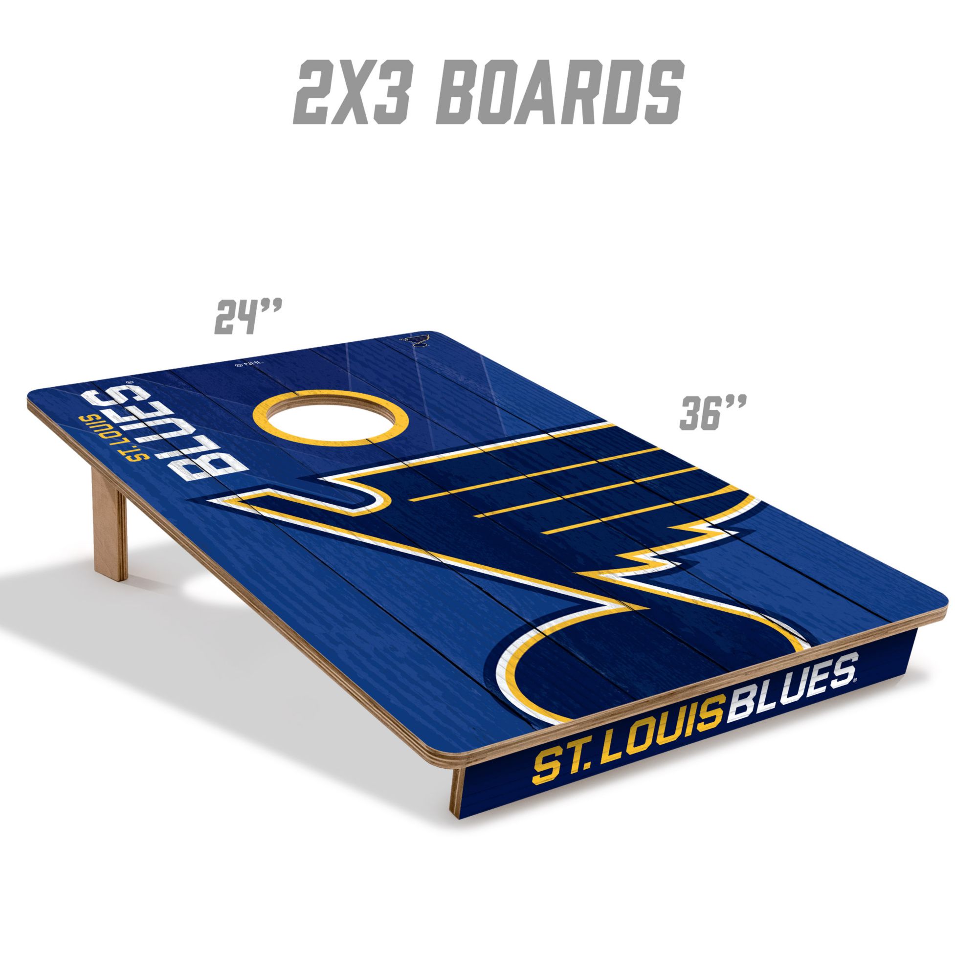 YouTheFan St. Louis Blues 2' x 3' Cornhole Boards product image