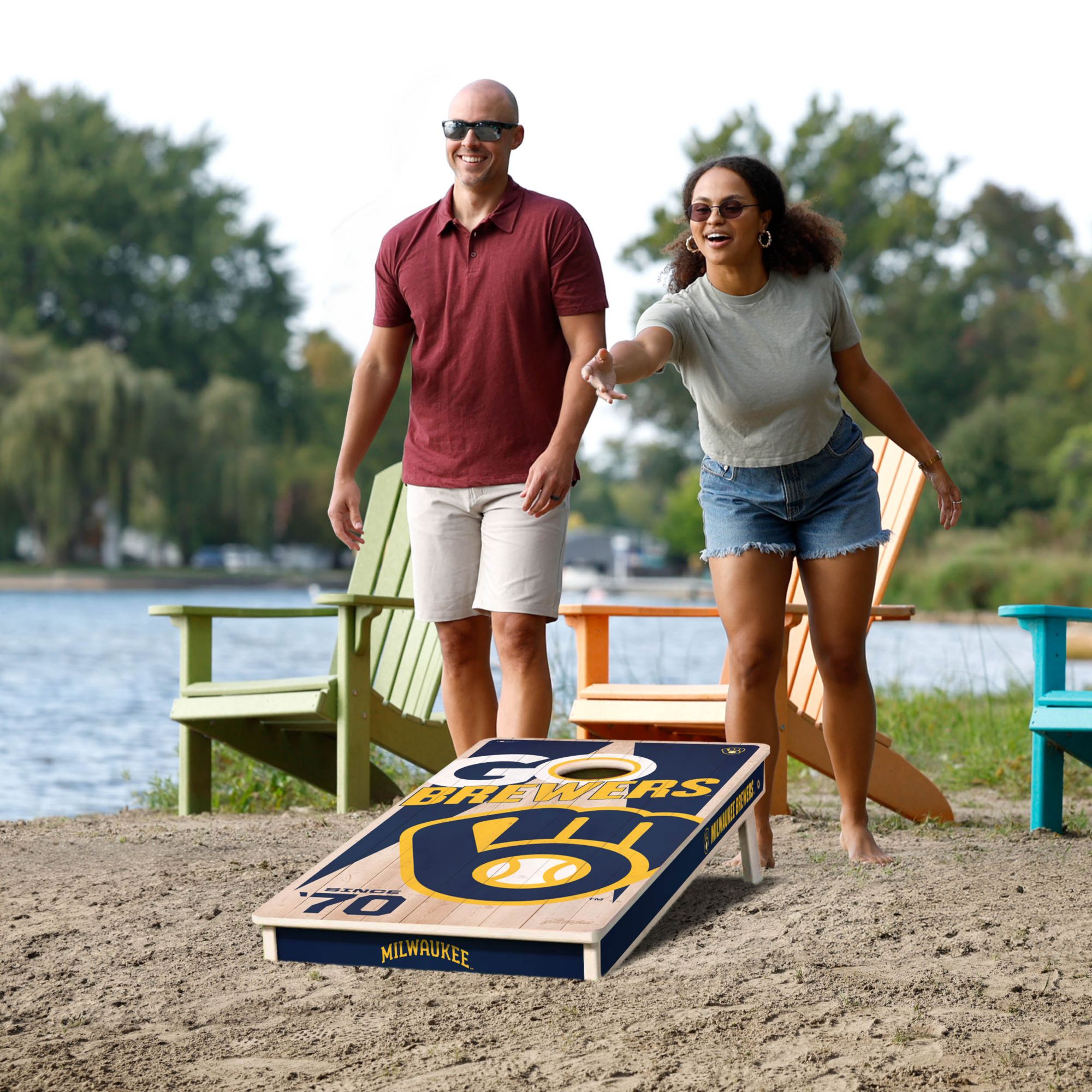 YouTheFan St. Louis Cardinals 2' x 4' Cornhole Boards product image