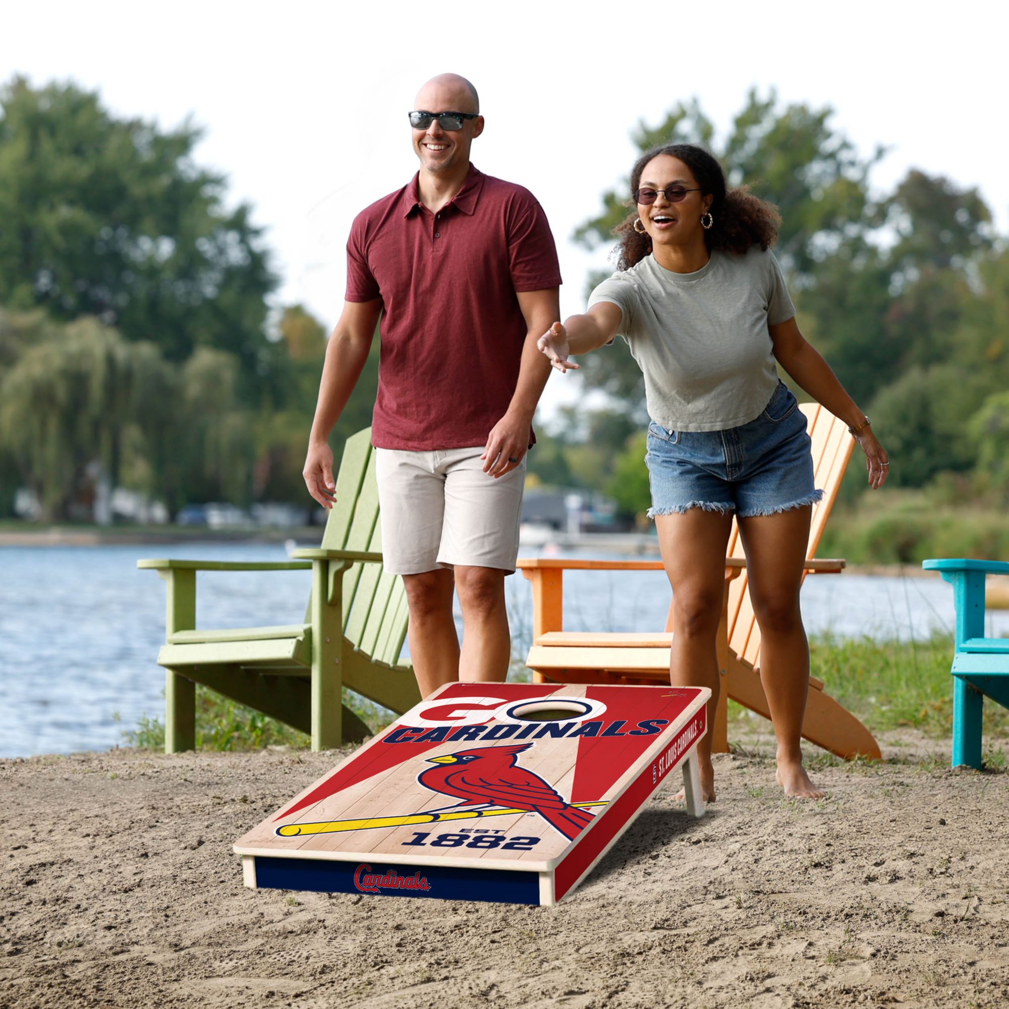 YouTheFan Toronto Blue Jays 2' x 4' Cornhole Boards product image
