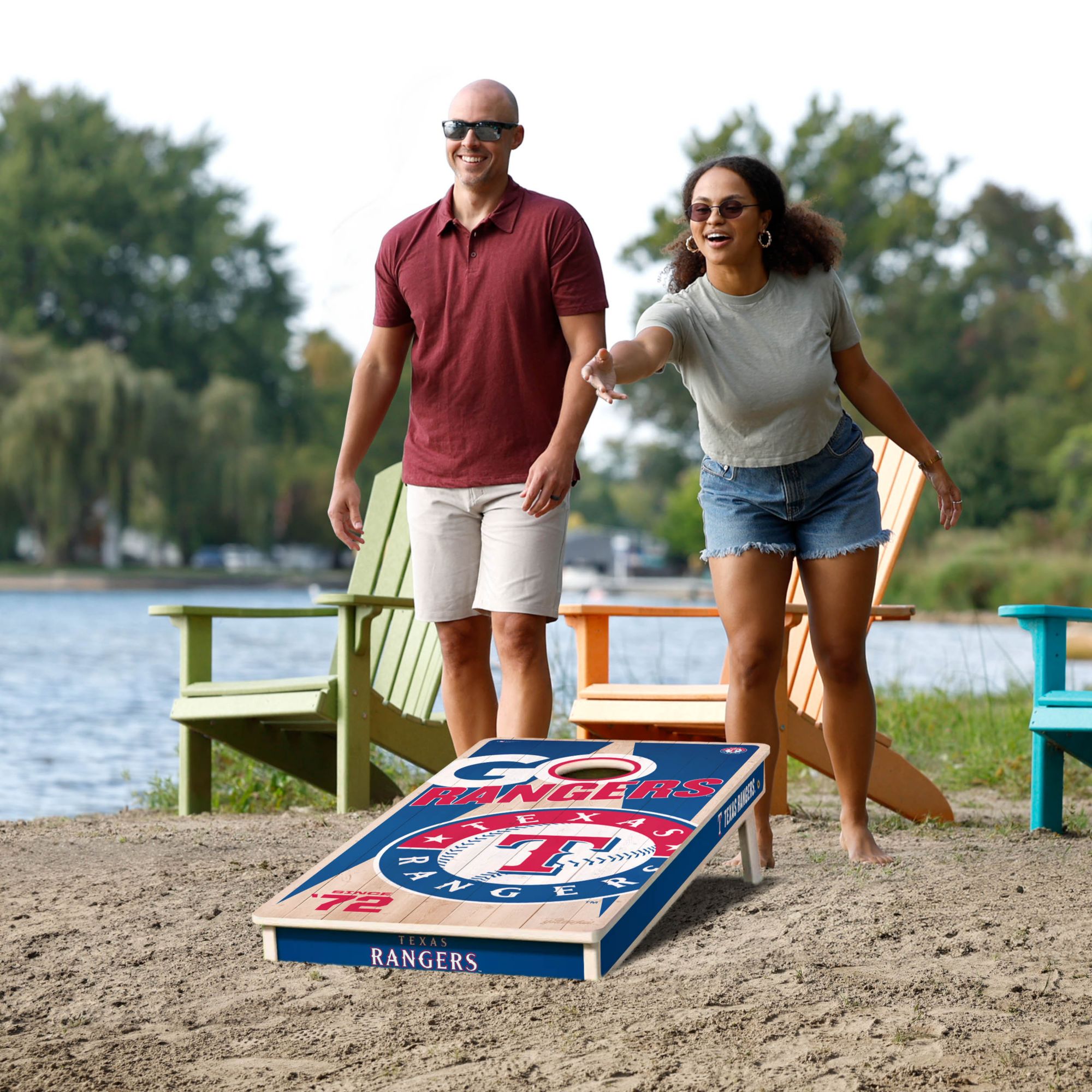 YouTheFan Minnesota Twins 2' x 4' Cornhole Boards product image