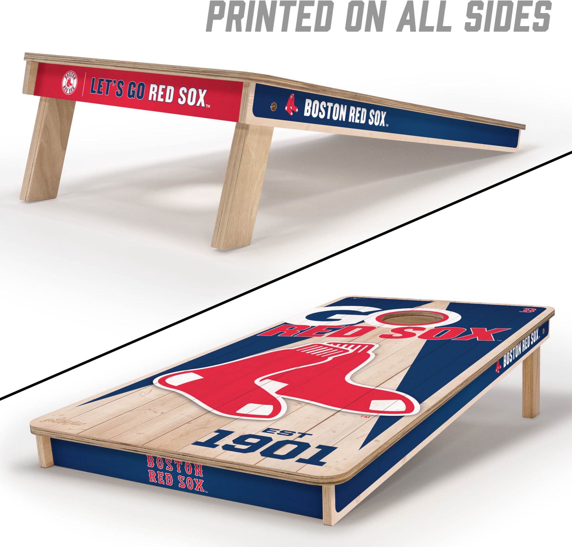 YouTheFan Boston Red Sox 2' x 4' Cornhole Boards product image