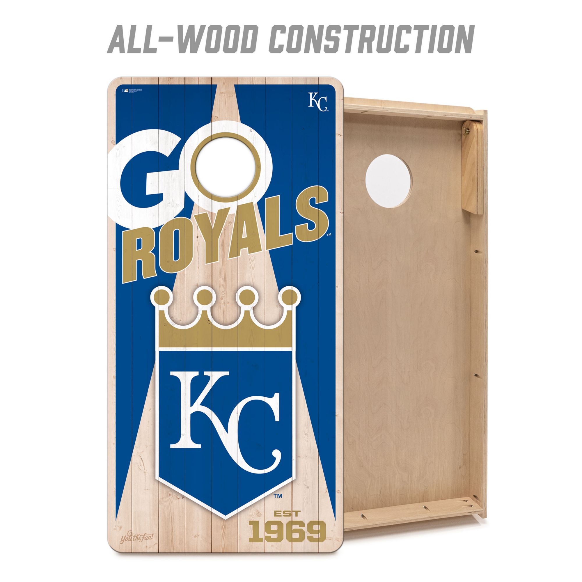 YouTheFan Pittsburgh Pirates 2' x 4' Cornhole Boards product image