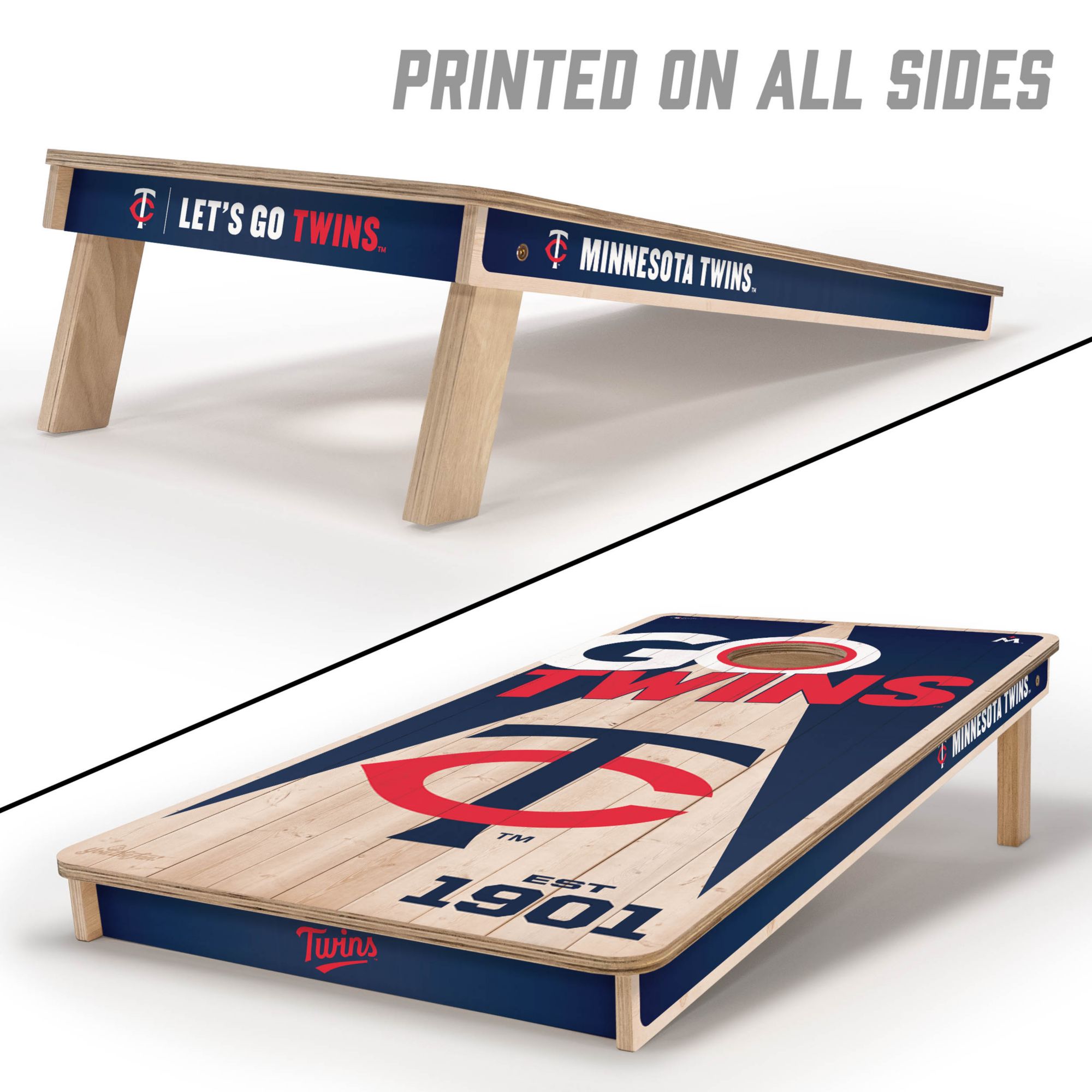 YouTheFan Tampa Bay Rays 2' x 4' Cornhole Boards product image