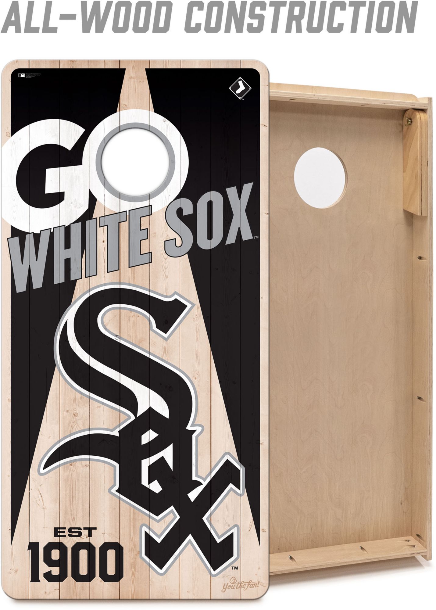YouTheFan Chicago White Sox 2' x 4' Cornhole Boards product image