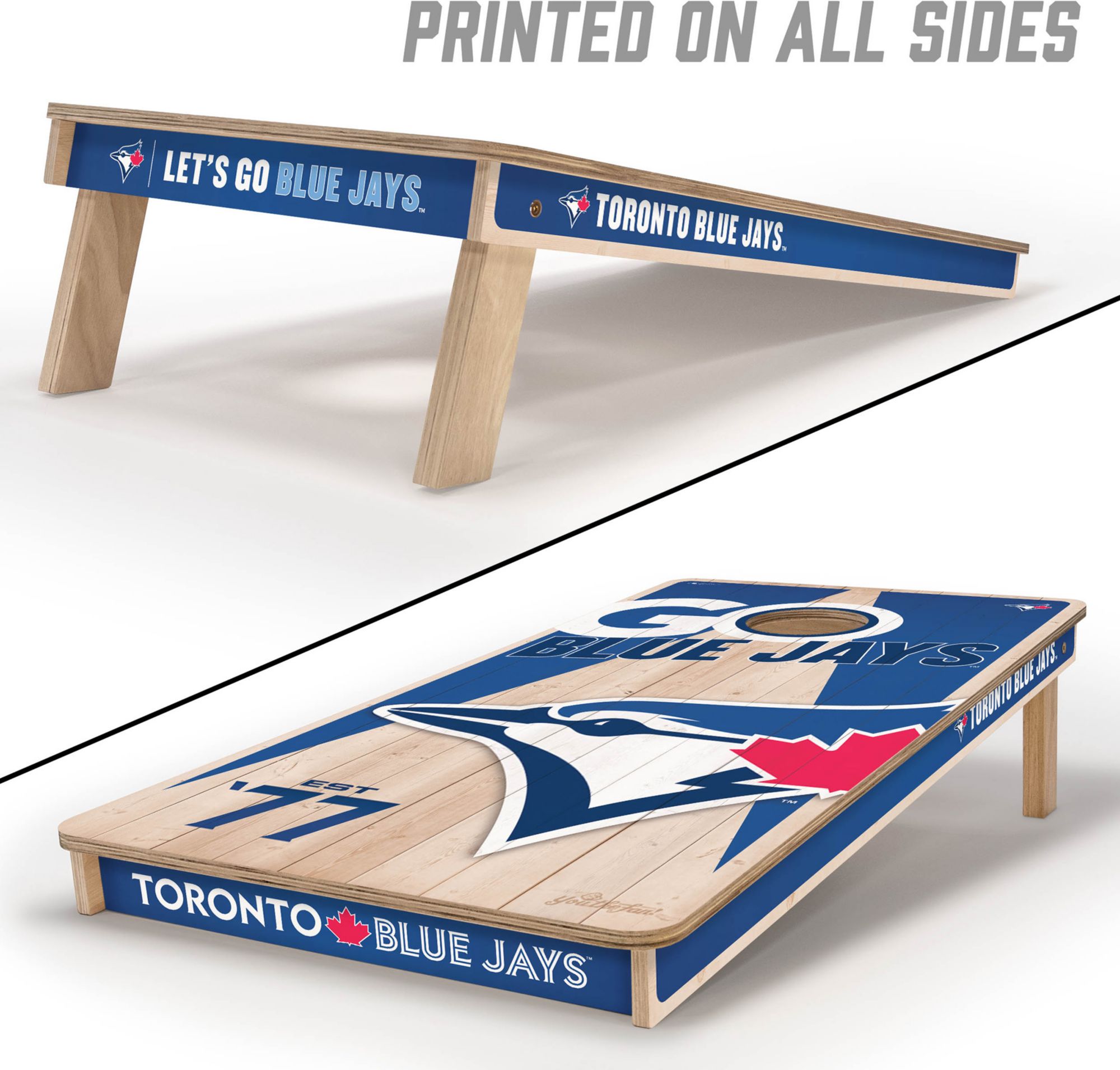 YouTheFan Toronto Blue Jays 2' x 4' Cornhole Boards product image