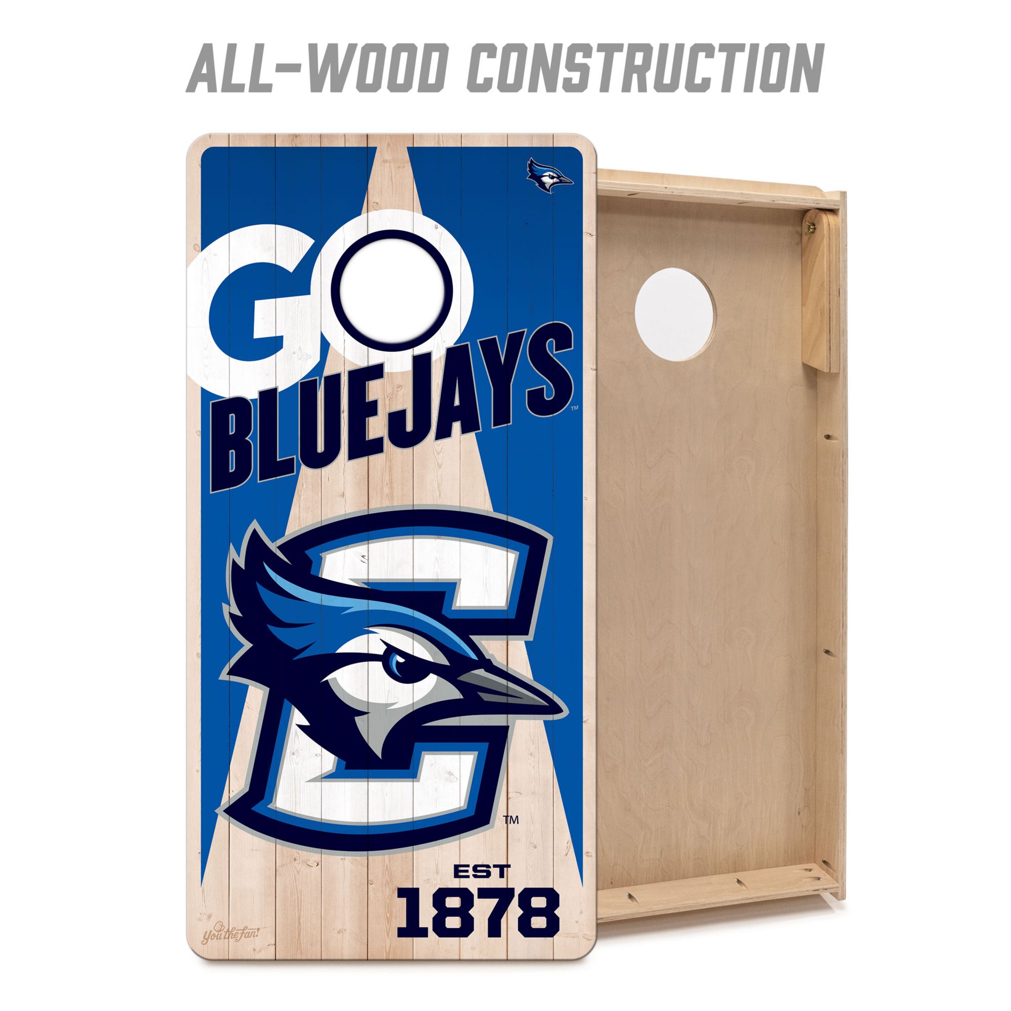YouTheFan Creighton Bluejays 2' x 4' Cornhole Boards product image