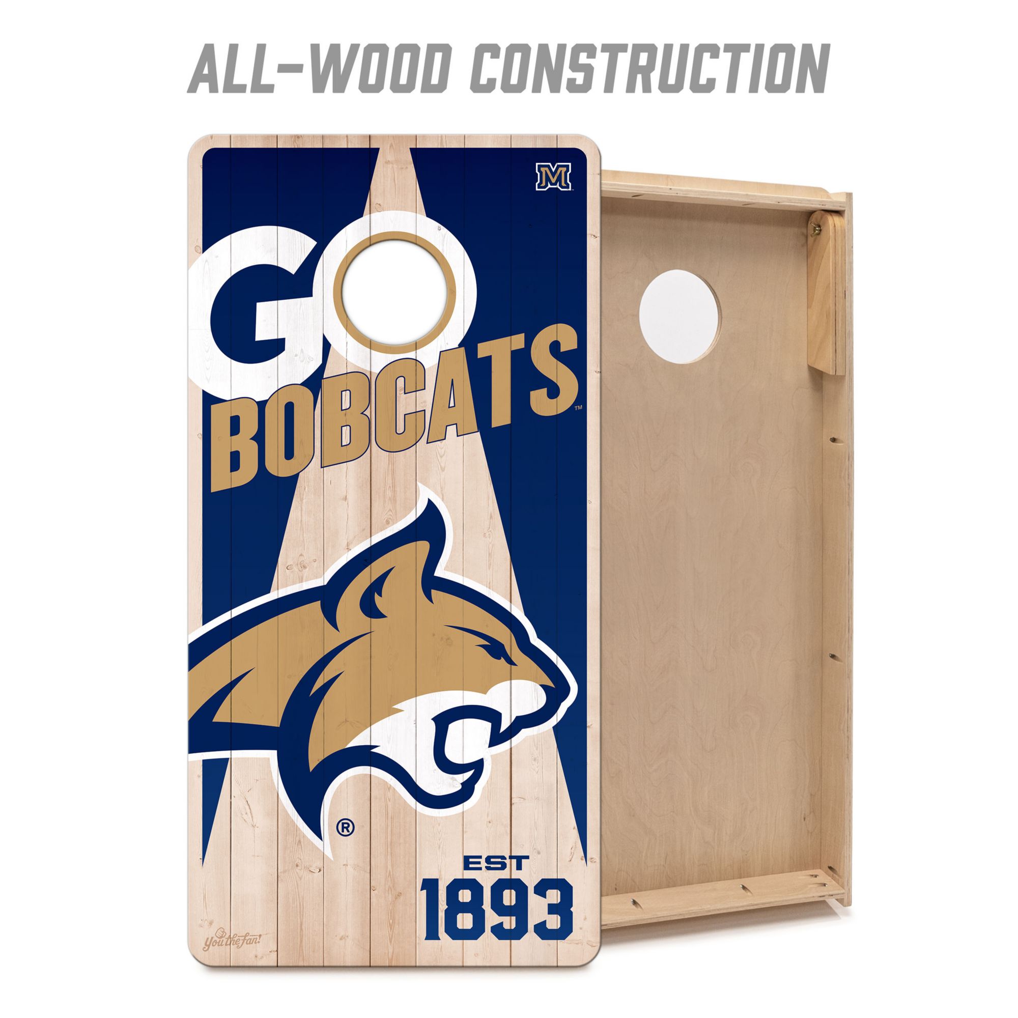 YouTheFan Montana State Bobcats 2' x 4' Cornhole Boards product image