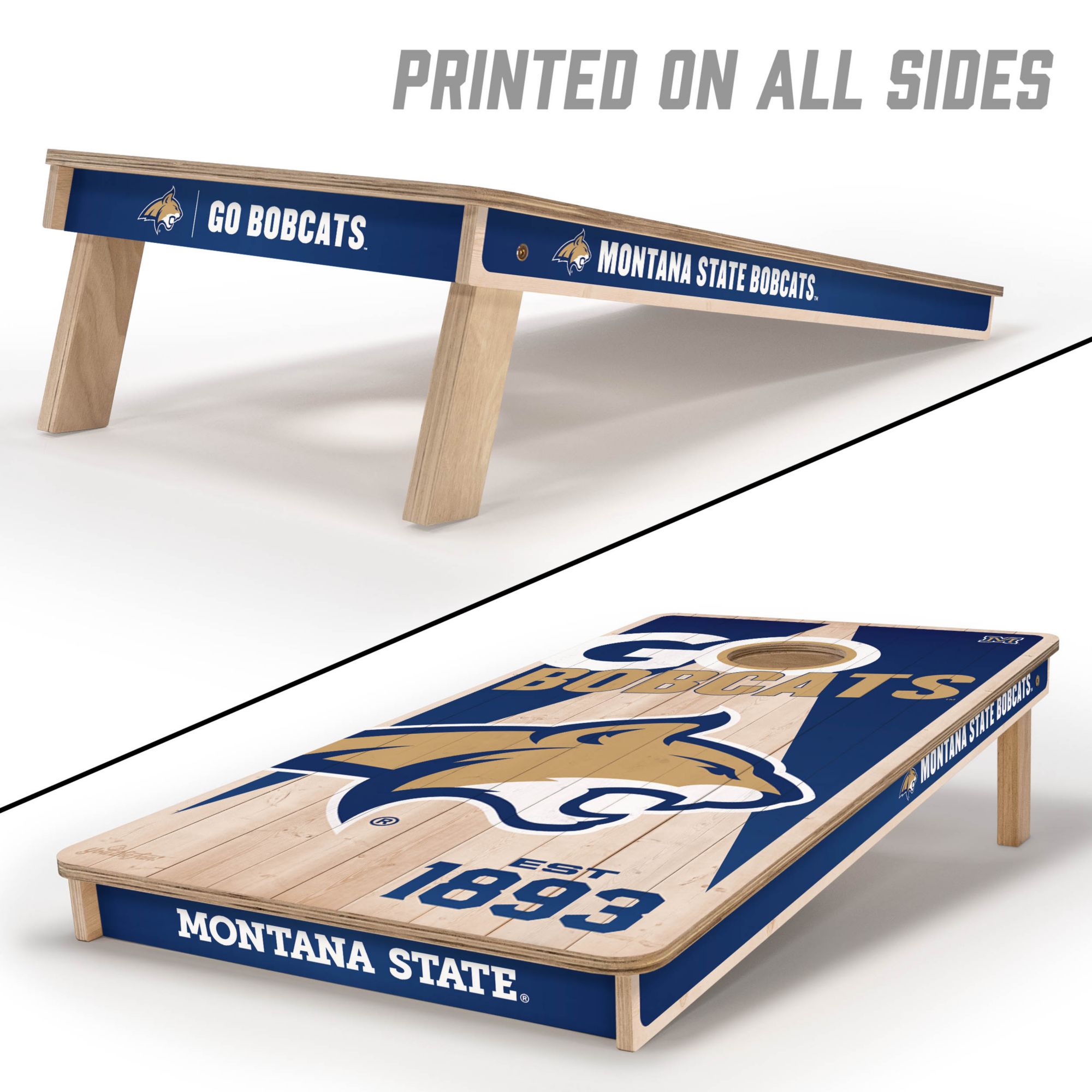 YouTheFan Montana State Bobcats 2' x 4' Cornhole Boards product image