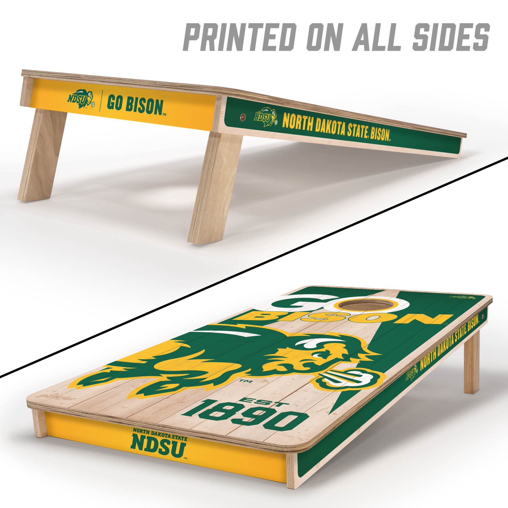 YouTheFan North Dakota State Bison 2' x 4' Cornhole Boards product image