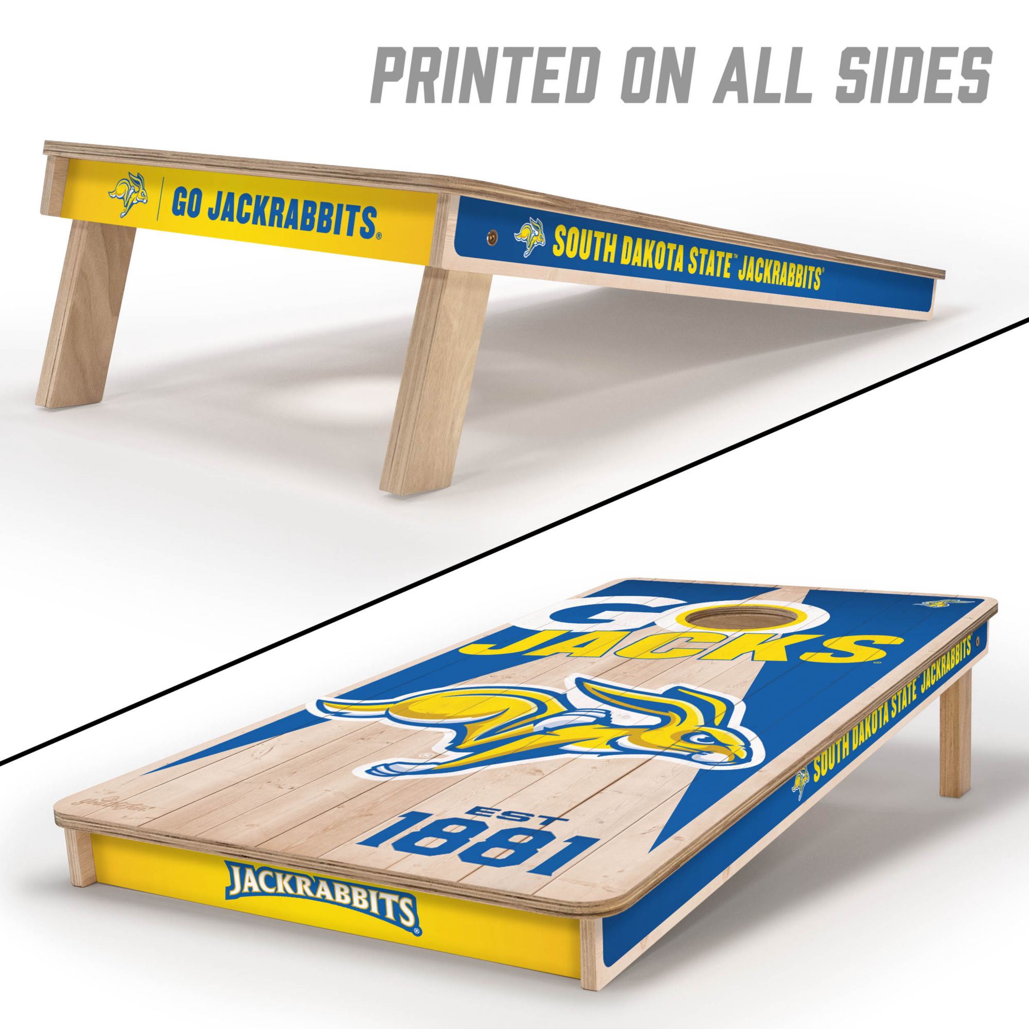 YouTheFan South Dakota State Jackrabbits 2' x 4' Cornhole Boards product image