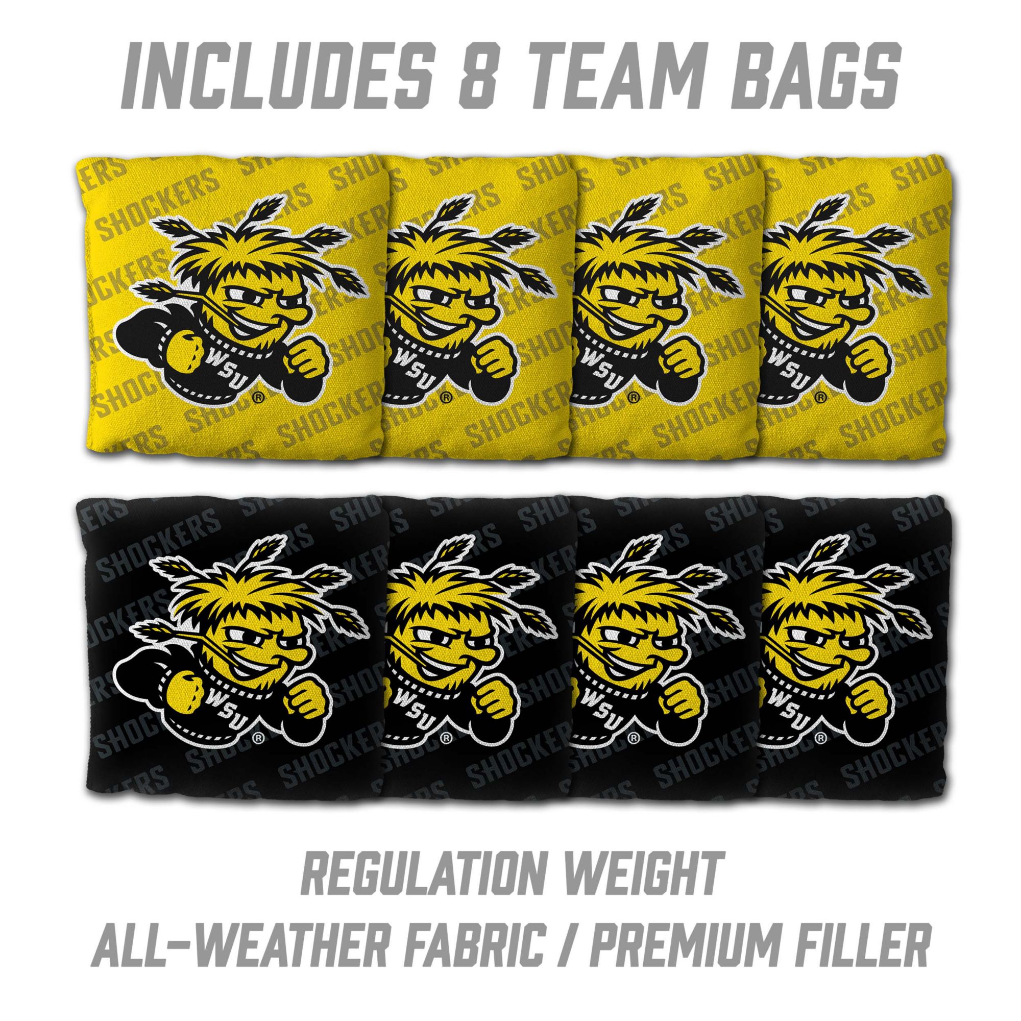 YouTheFan Wichita State Shockers 2' x 4' Cornhole Boards product image