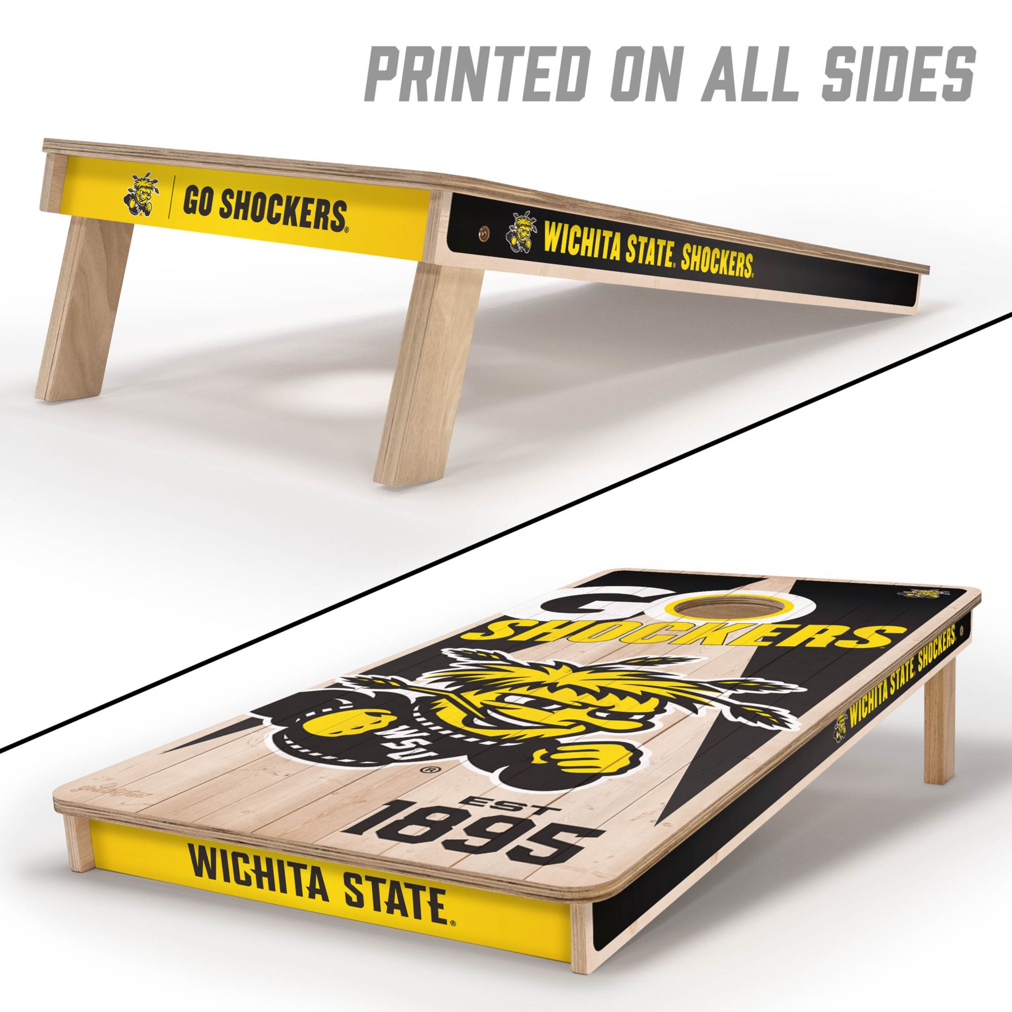 YouTheFan Wichita State Shockers 2' x 4' Cornhole Boards product image
