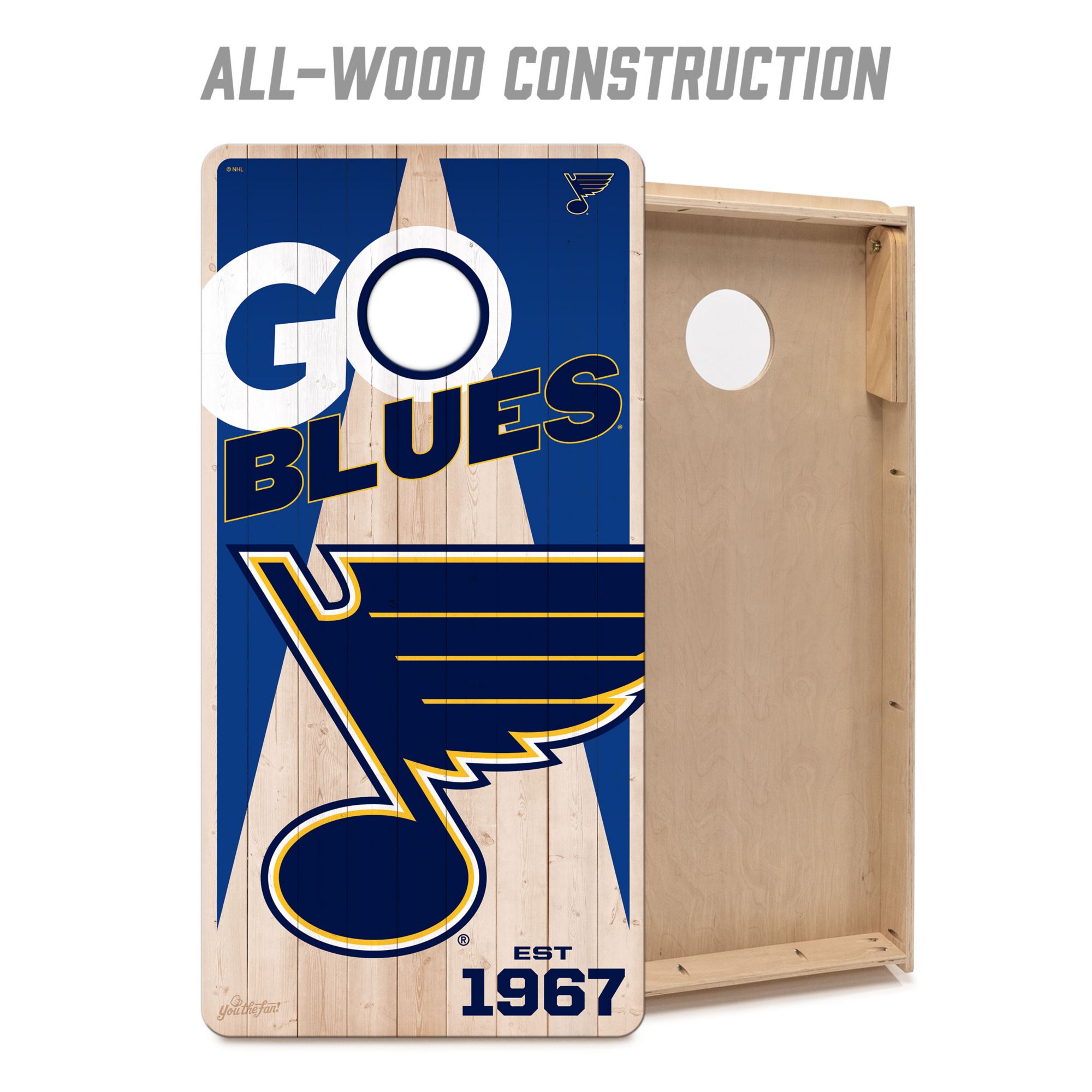 YouTheFan St. Louis Blues 2' x 4' Cornhole Boards product image