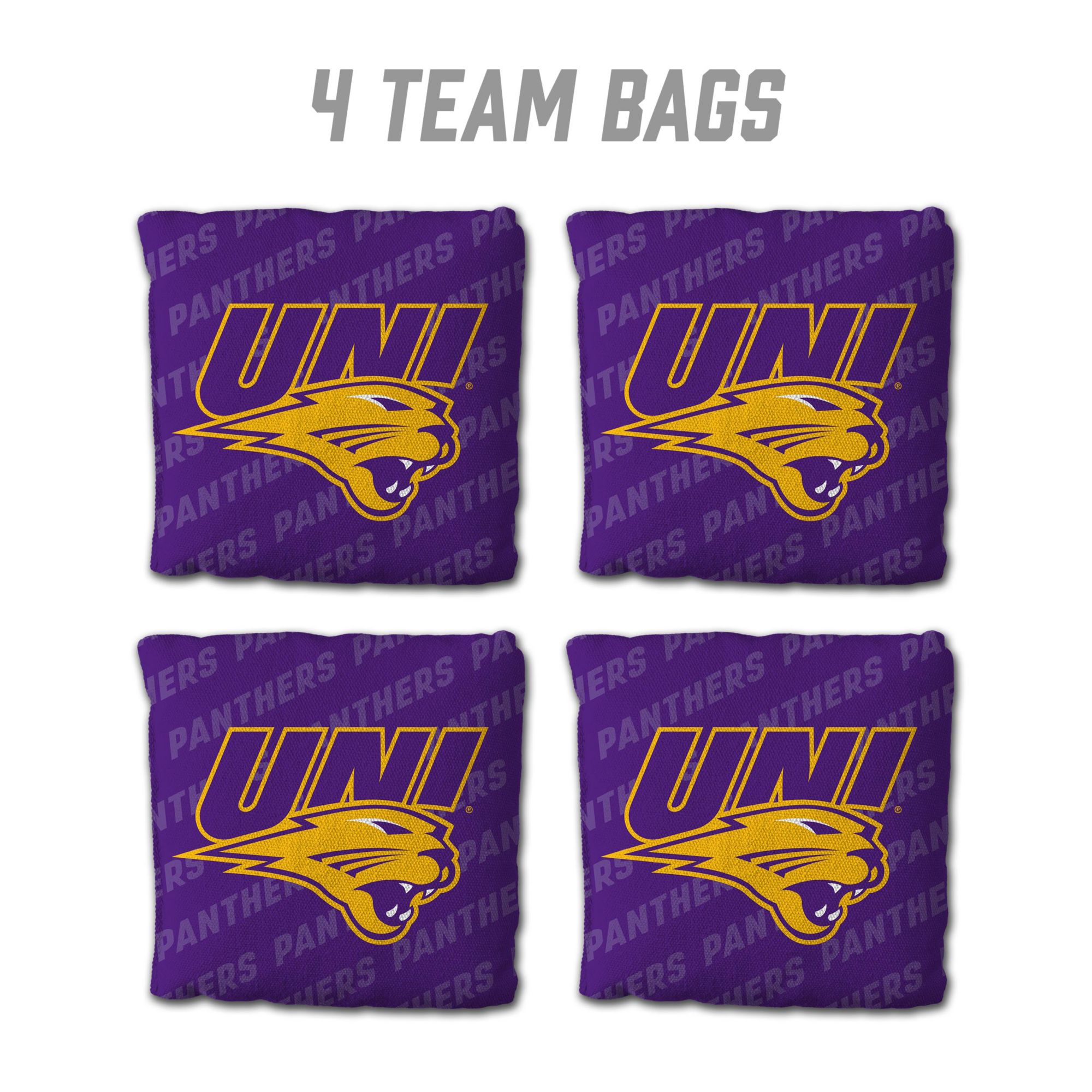 YouTheFan Northern Iowa Panthers Purple 4-Pack Cornhole Bean Bag Set product image