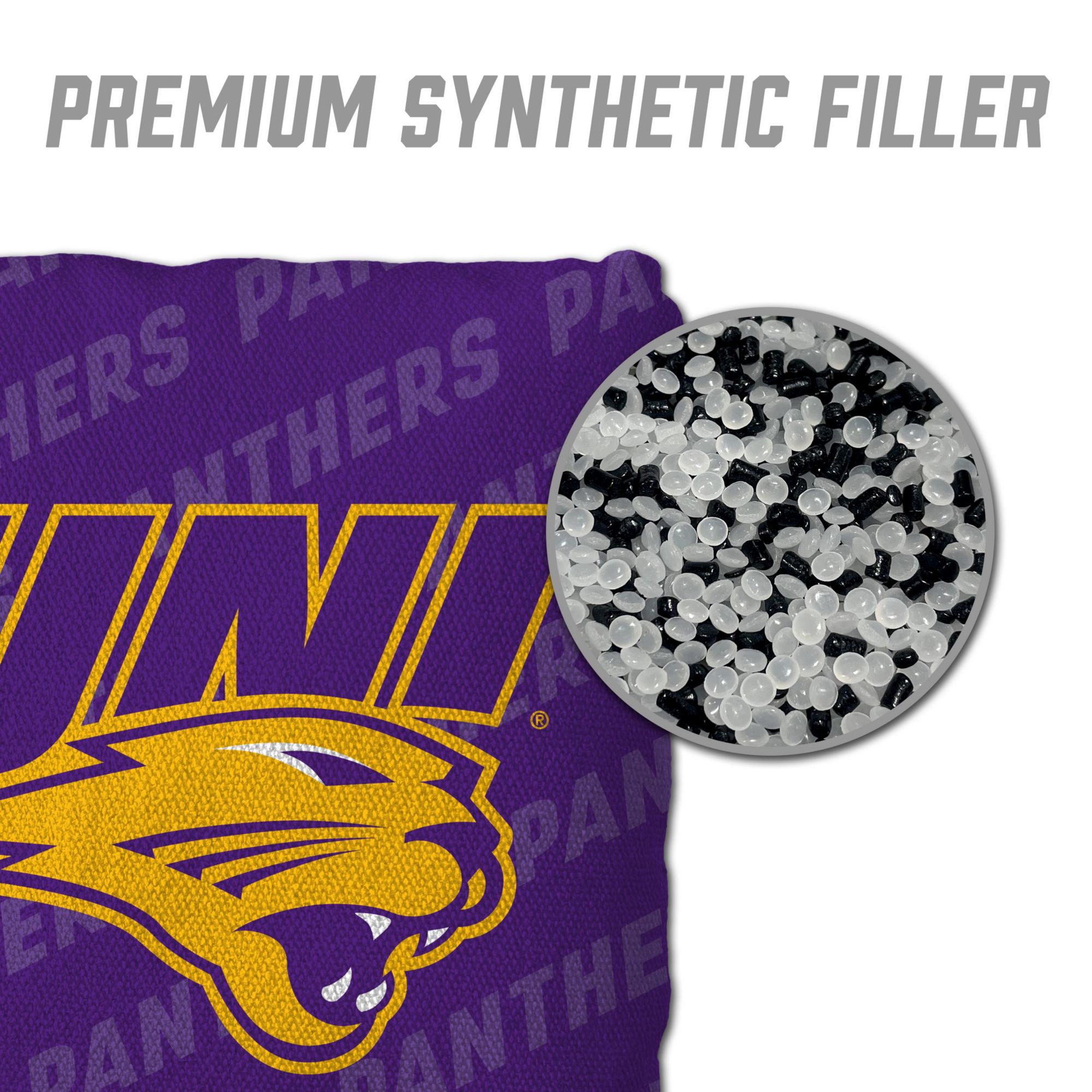 YouTheFan Northern Iowa Panthers Purple 4-Pack Cornhole Bean Bag Set product image