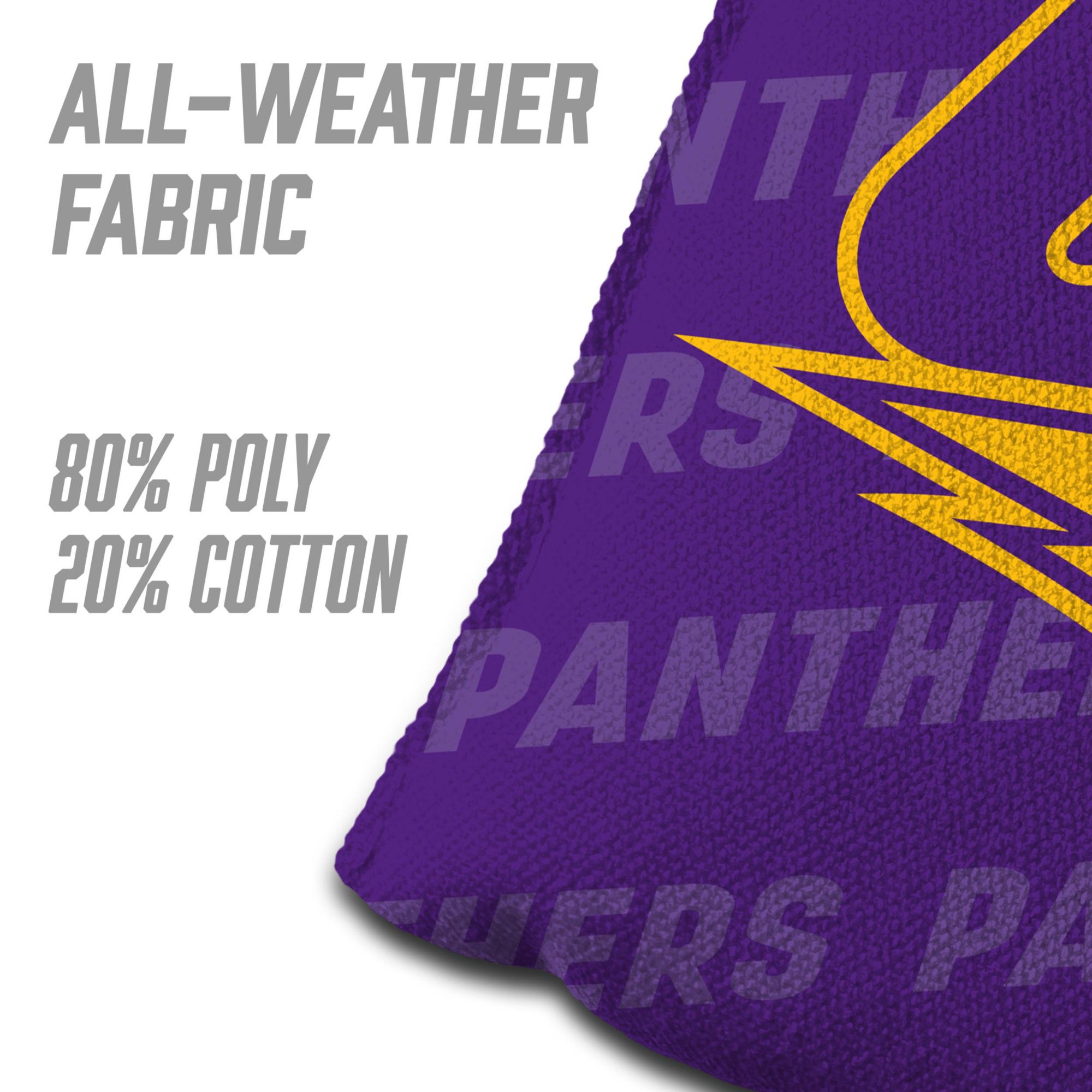 YouTheFan Northern Iowa Panthers Purple 4-Pack Cornhole Bean Bag Set product image