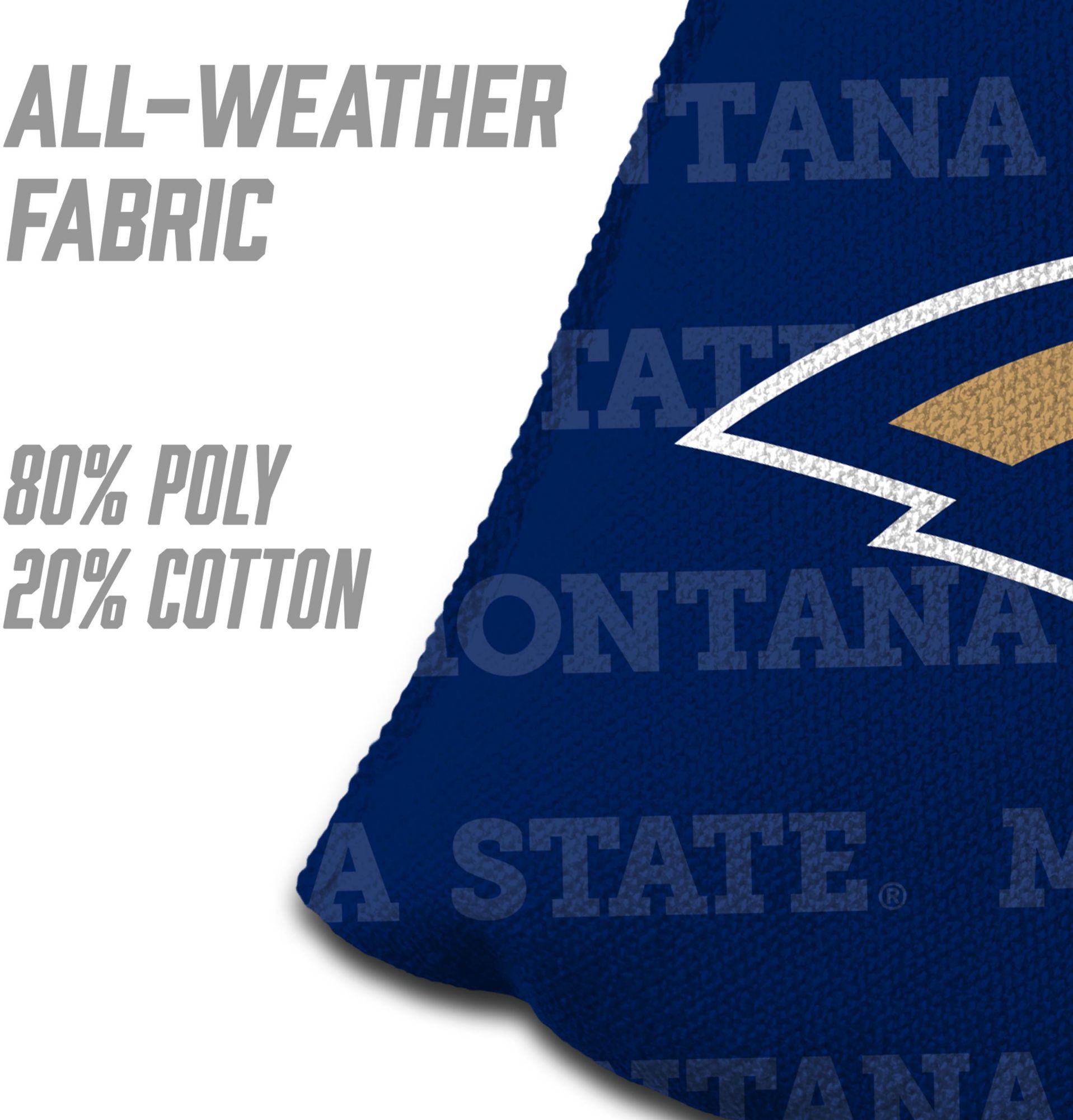 YouTheFan Montana State Bobcats Blue 4-Pack Cornhole Bean Bag Set product image