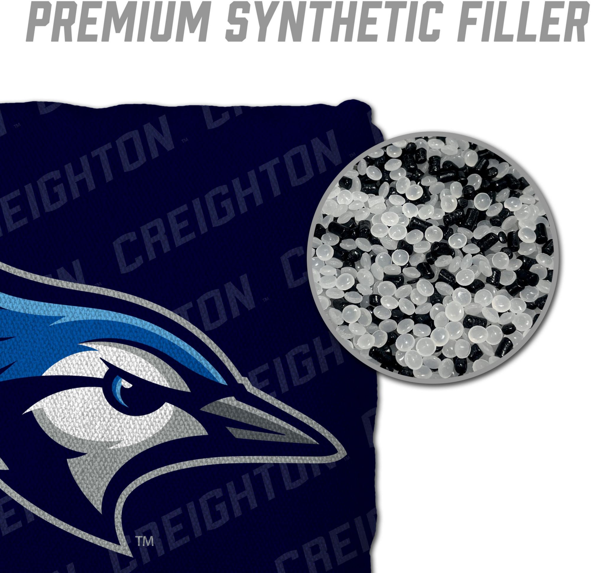 YouTheFan Creighton Bluejays Blue 4-Pack Cornhole Bean Bag Set product image