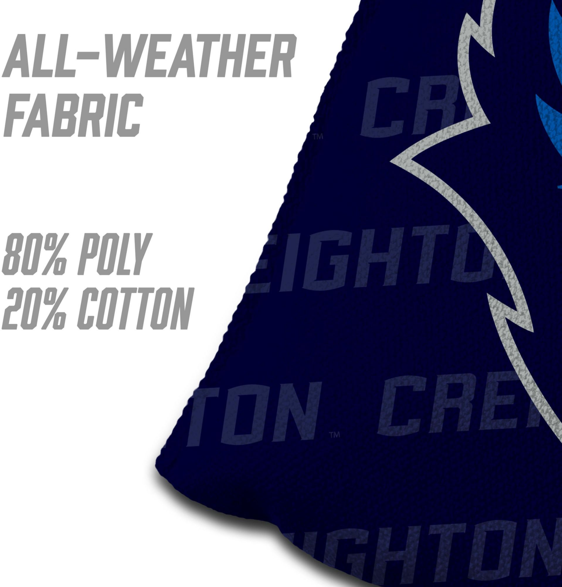 YouTheFan Creighton Bluejays Blue 4-Pack Cornhole Bean Bag Set product image