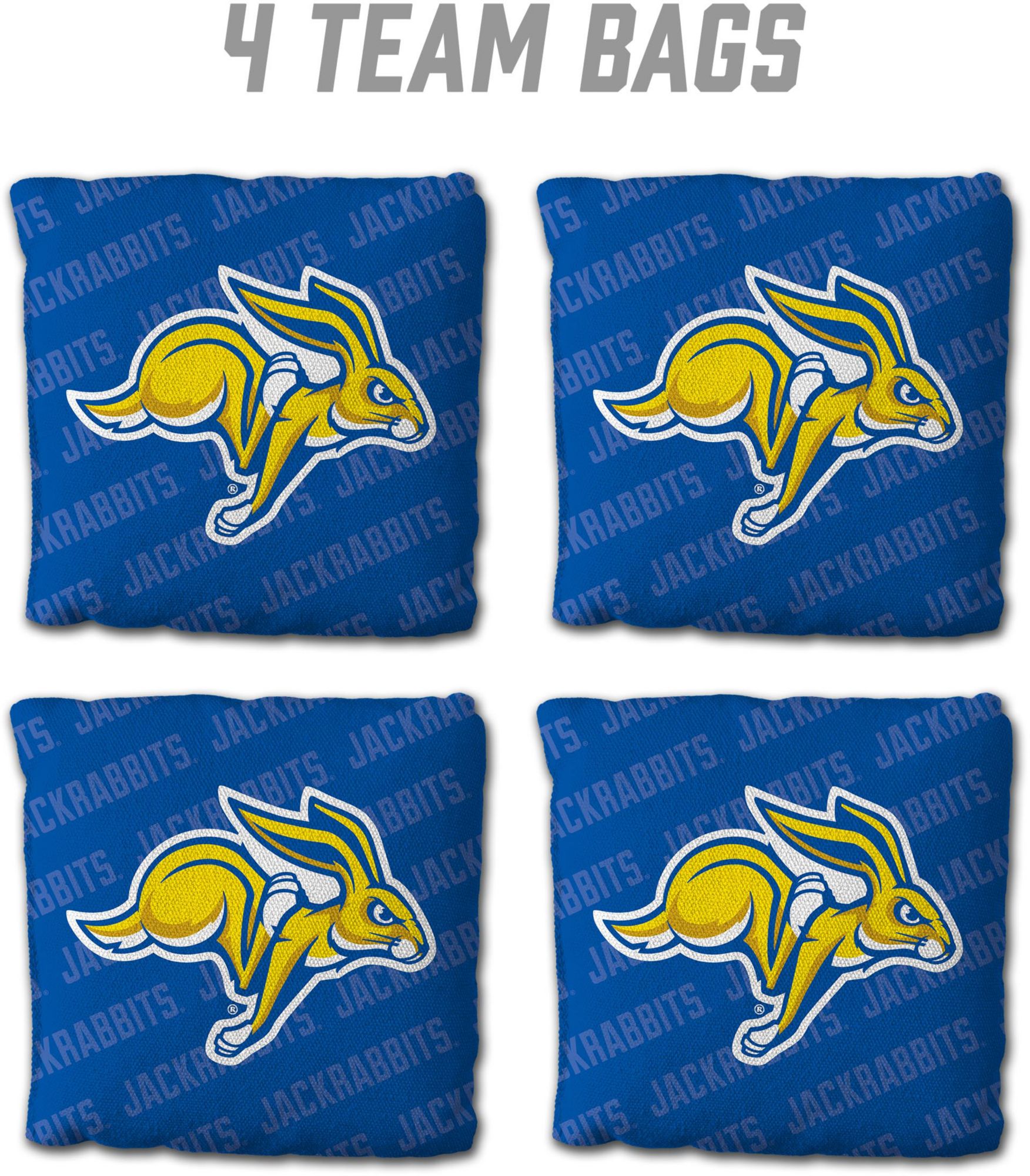 YouTheFan South Dakota State Jackrabbits Blue 4-Pack Cornhole Bean Bag Set product image