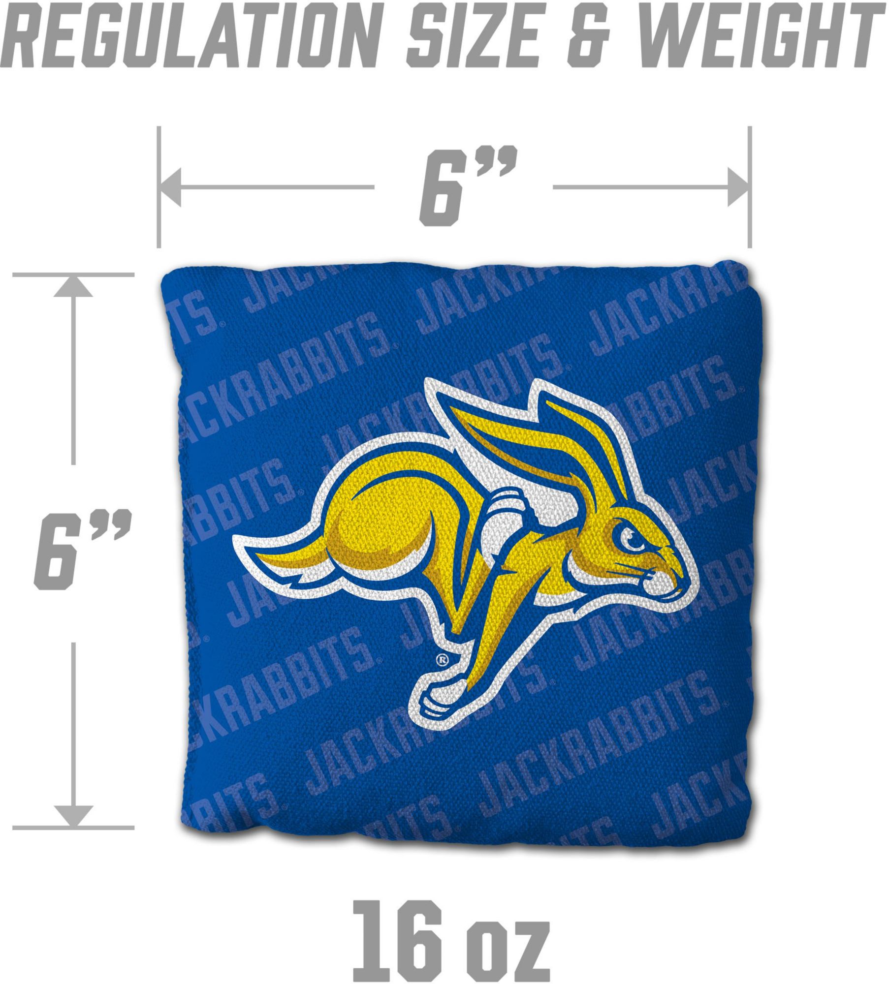 YouTheFan South Dakota State Jackrabbits Blue 4-Pack Cornhole Bean Bag Set product image