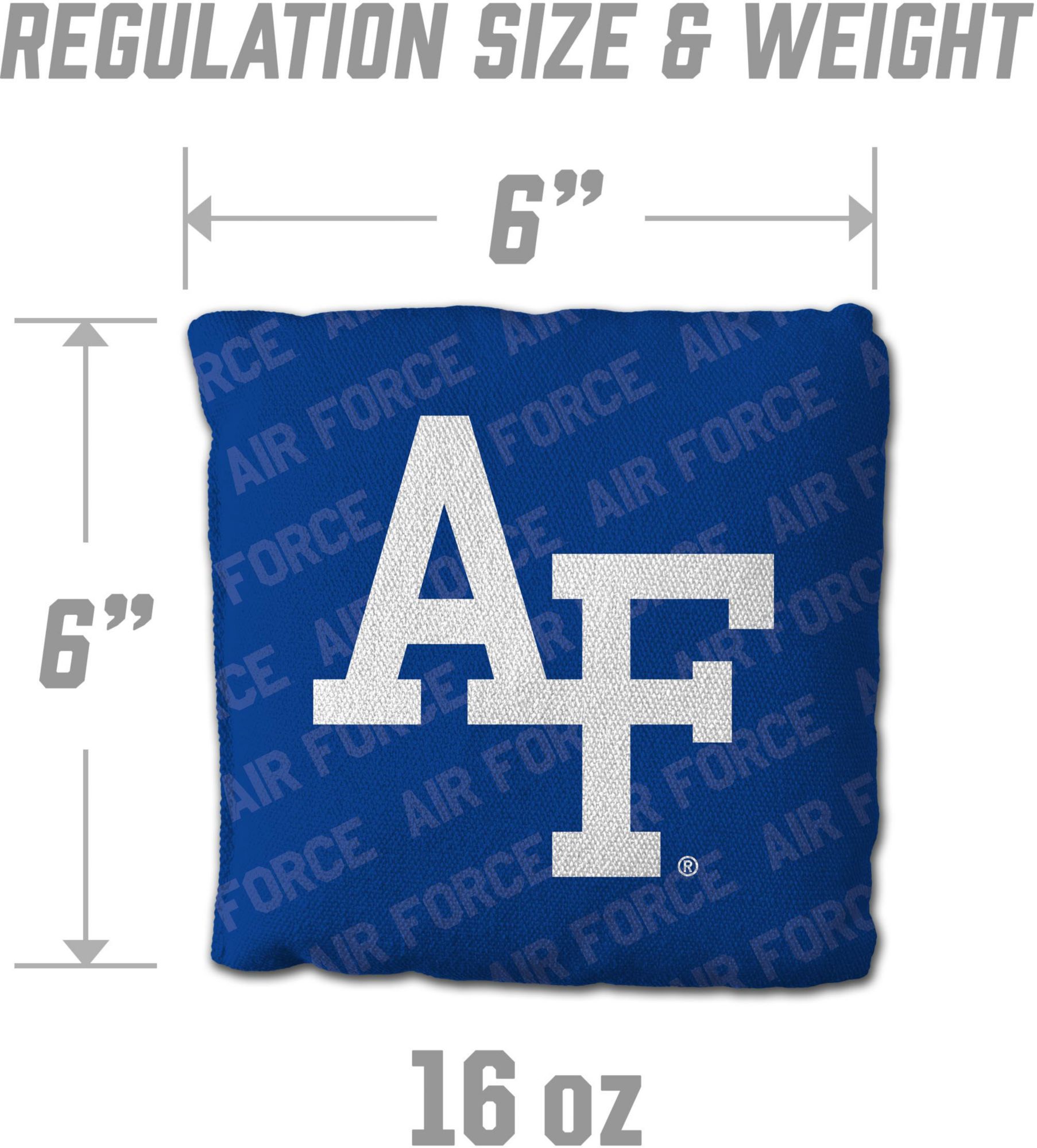 YouTheFan Air Force Falcons Blue 4-Pack Cornhole Bean Bag Set product image