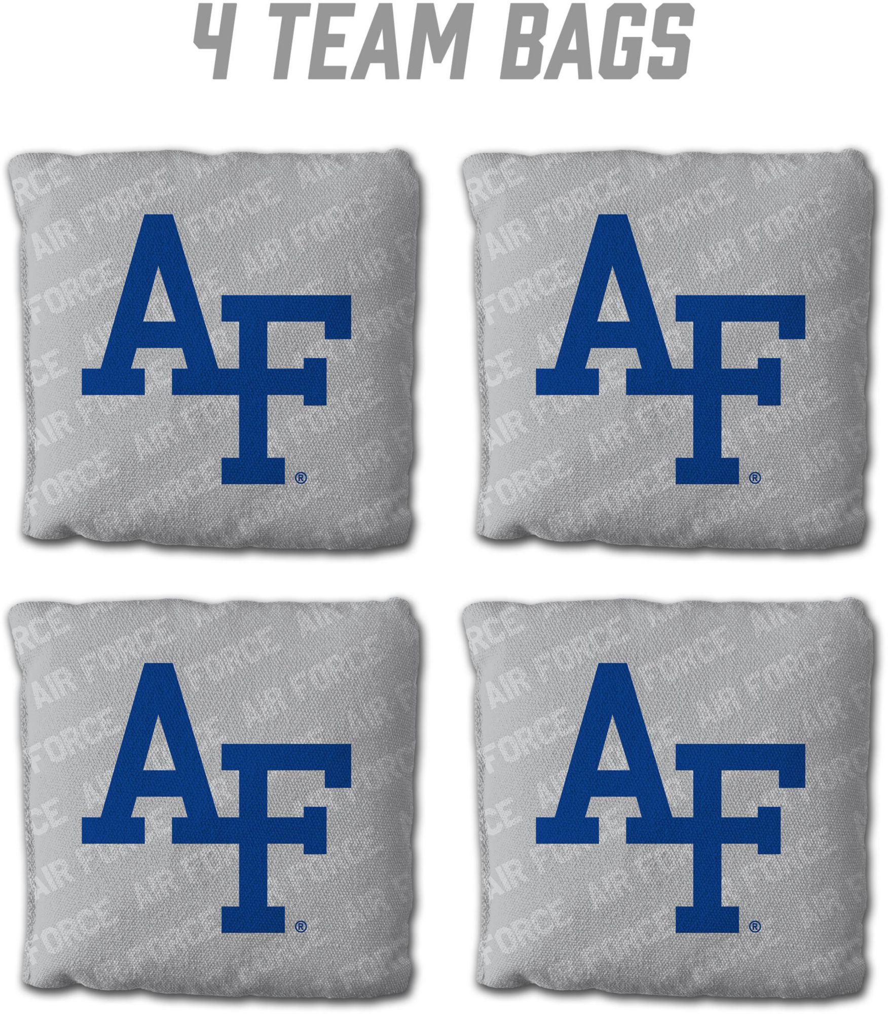YouTheFan Air Force Falcons Grey 4-Pack Cornhole Bean Bag Set product image