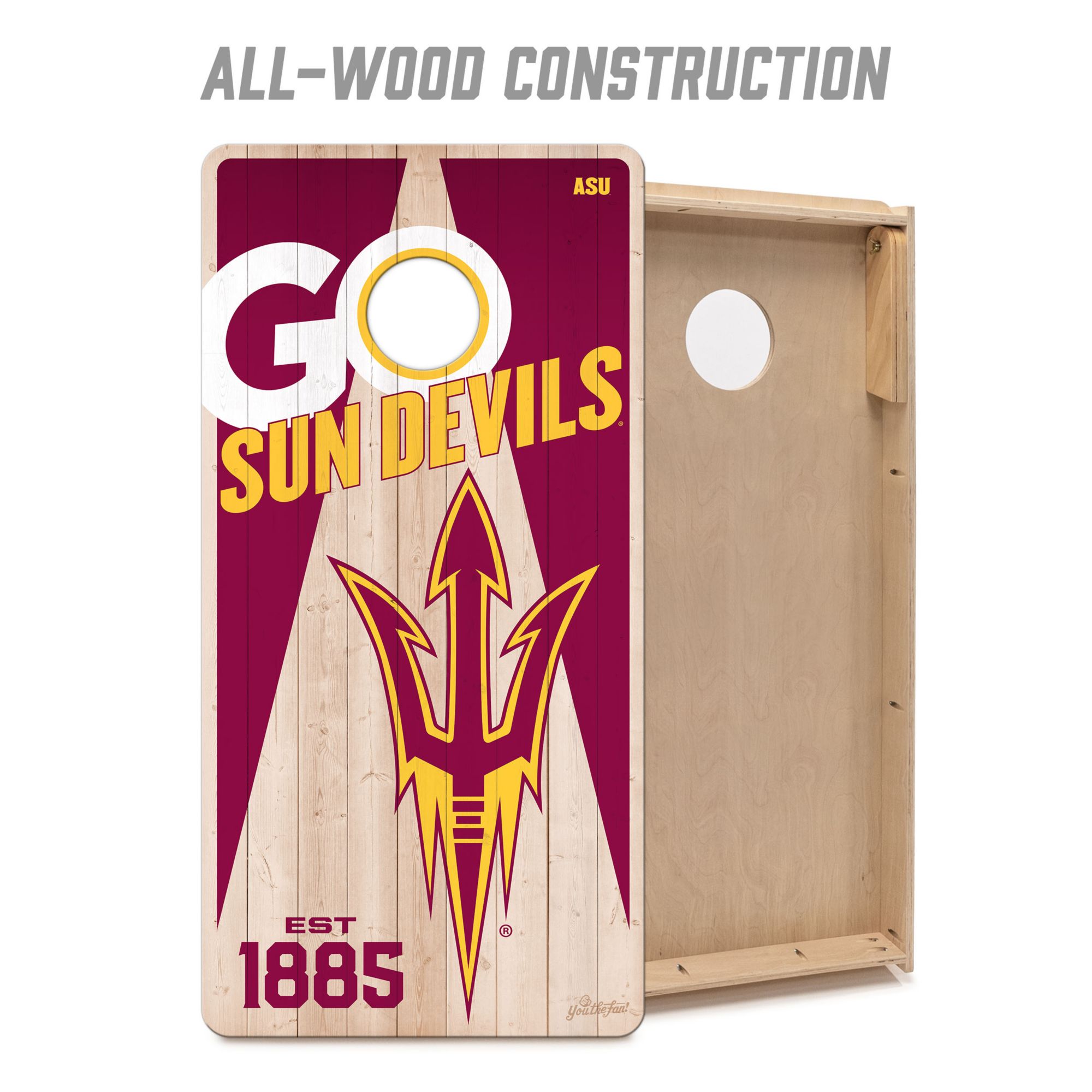 YouTheFan Arizona State Sun Devils 2' x 4' Cornhole Boards product image