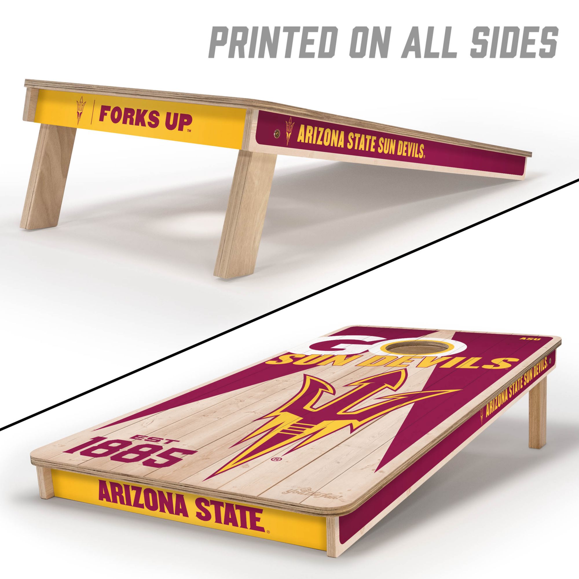 YouTheFan Arizona State Sun Devils 2' x 4' Cornhole Boards product image