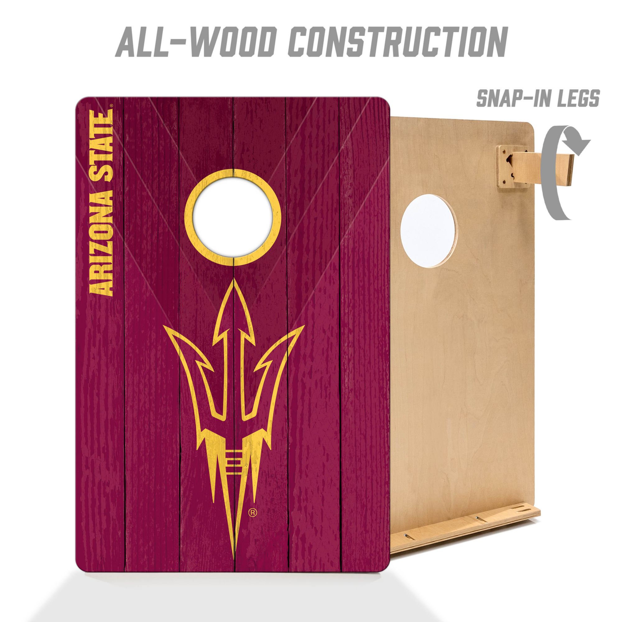 YouTheFan Arizona State Sun Devils 2' x 3' Cornhole Boards product image