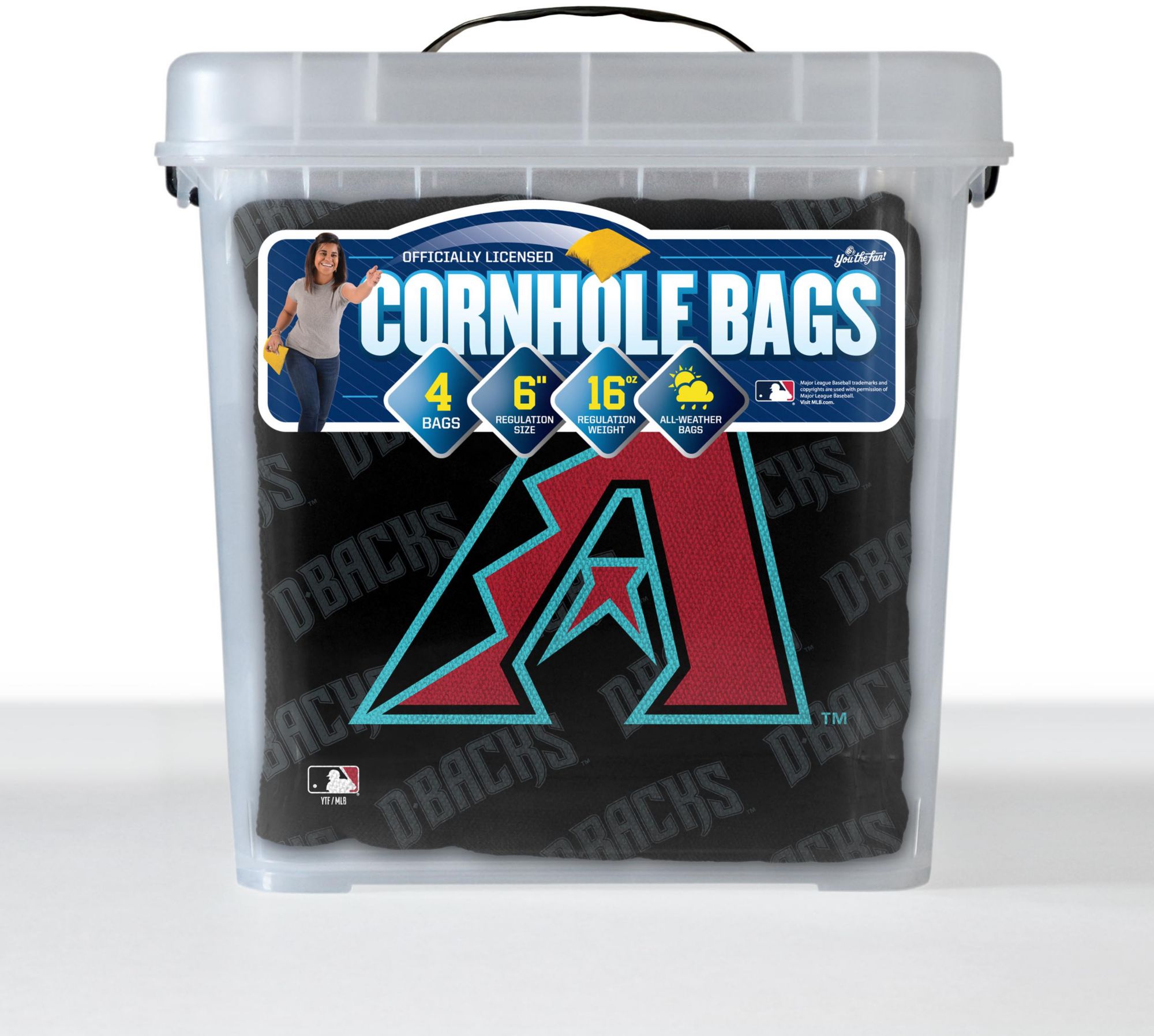 YouTheFan Arizona Diamondbacks Cornhole Bean Bags product image