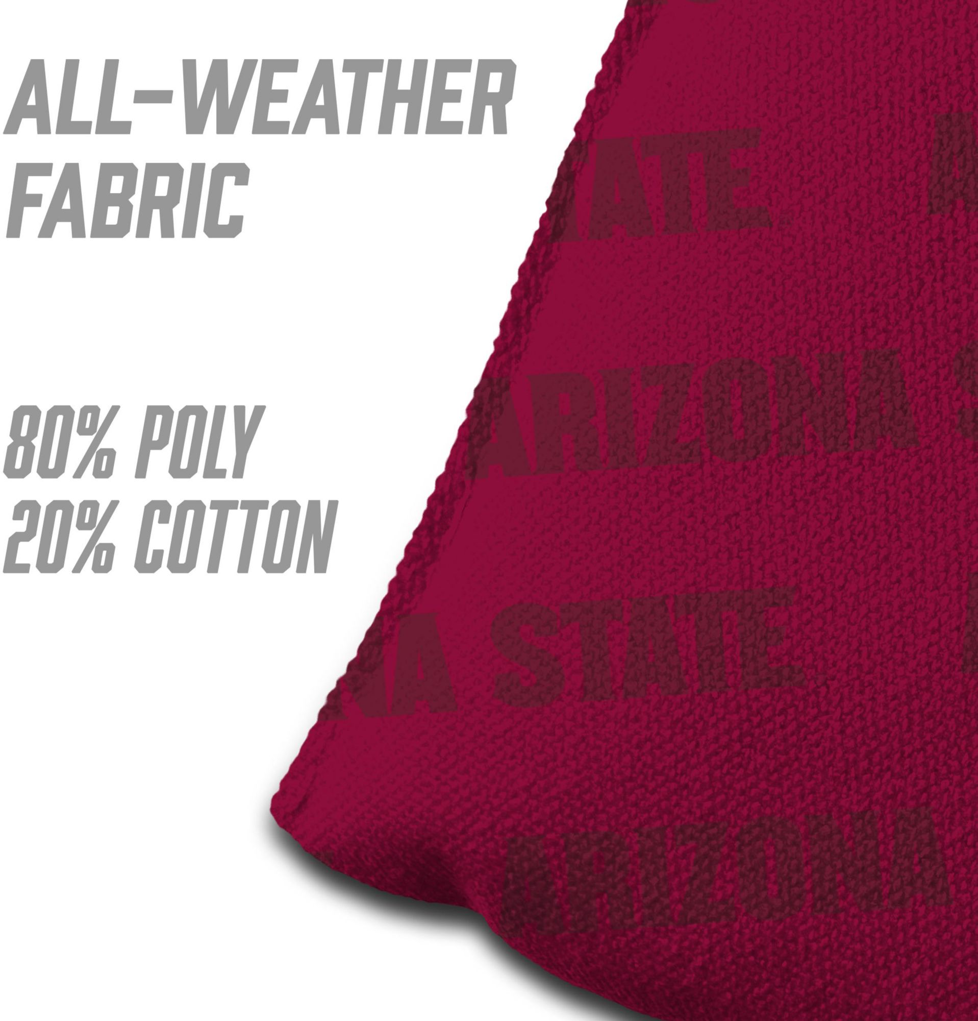 YouTheFan Arizona State Sun Devils Maroon 4-Pack Cornhole Bean Bag Set product image