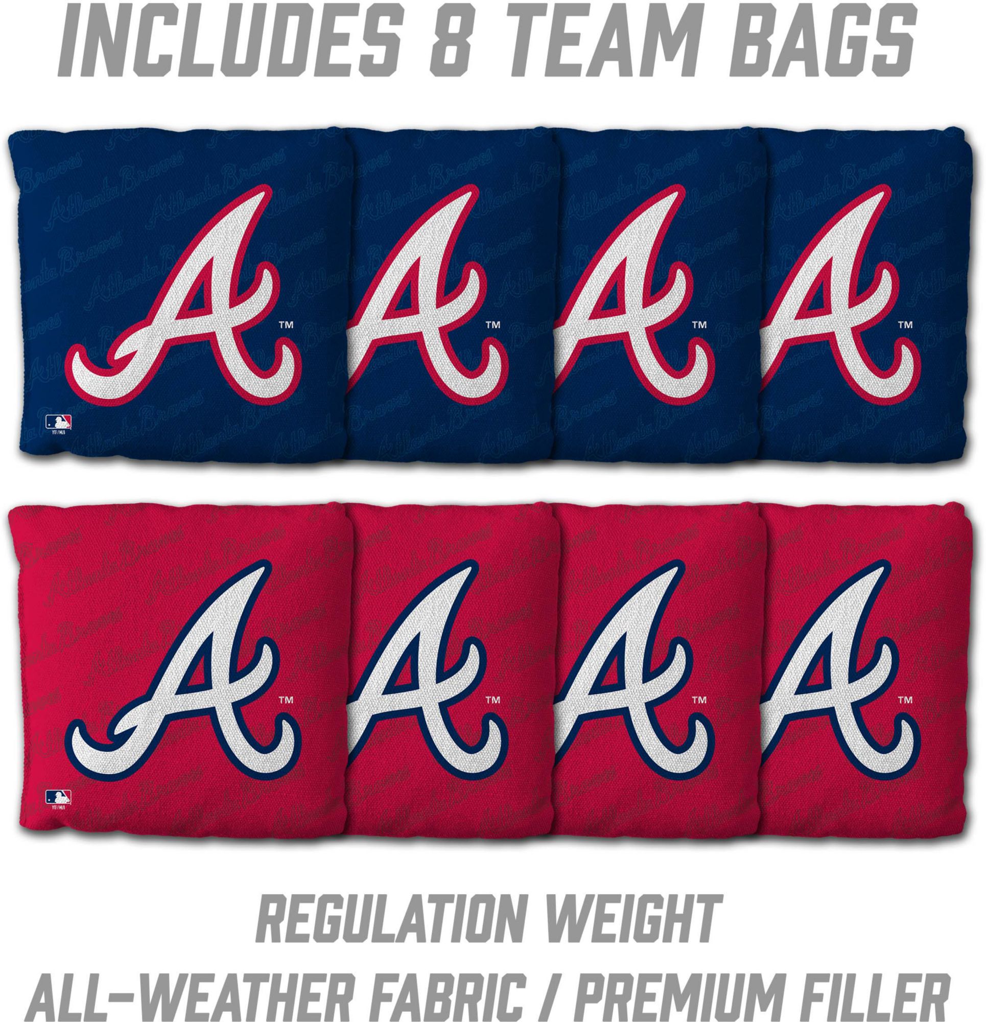 YouTheFan Atlanta Braves 2' x 3' Cornhole Boards product image
