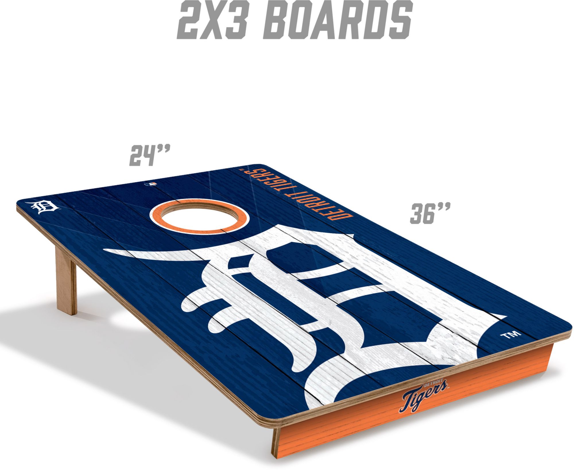 YouTheFan Detroit Tigers 2' x 3' Cornhole Boards product image
