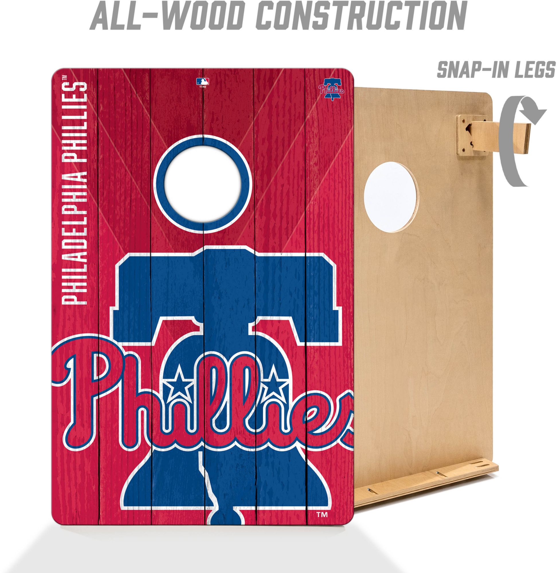 YouTheFan Philadelphia Phillies 2' x 3' Cornhole Boards product image