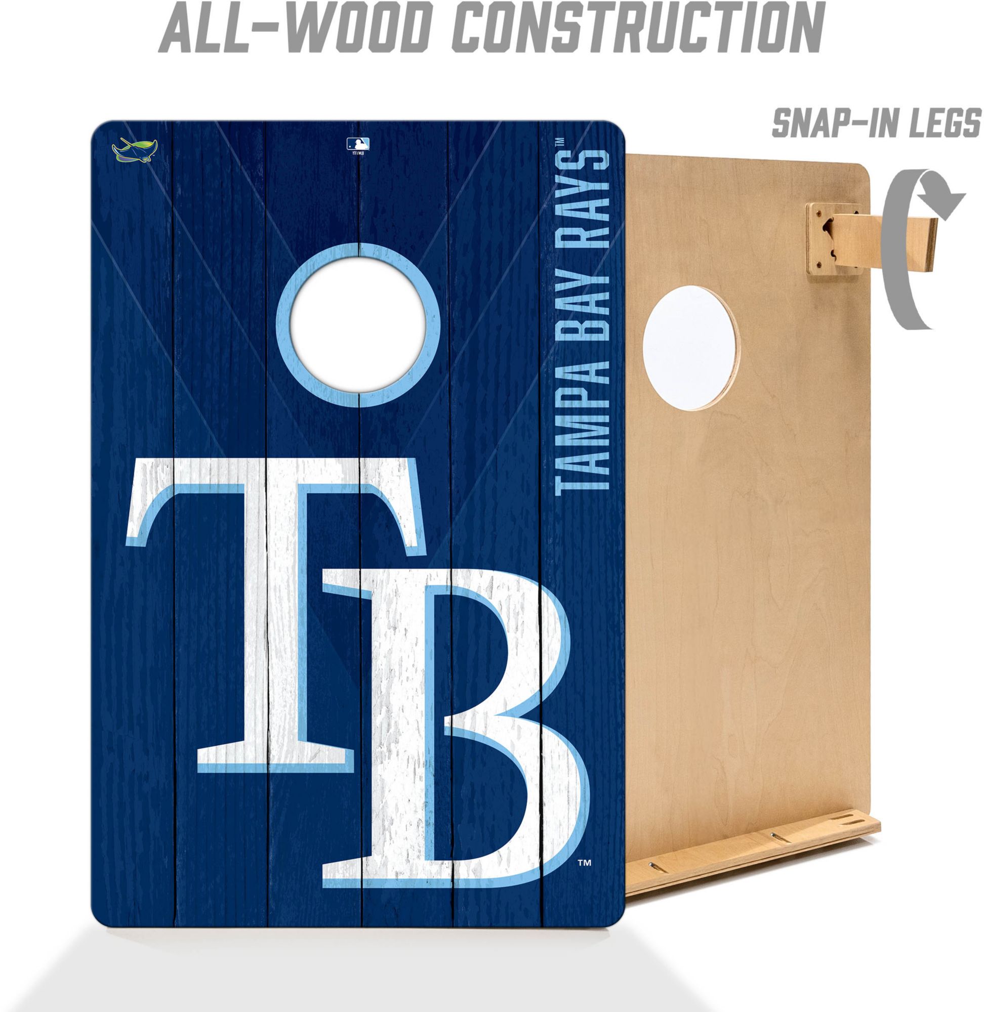YouTheFan Tampa Bay Rays 2' x 3' Cornhole Boards product image