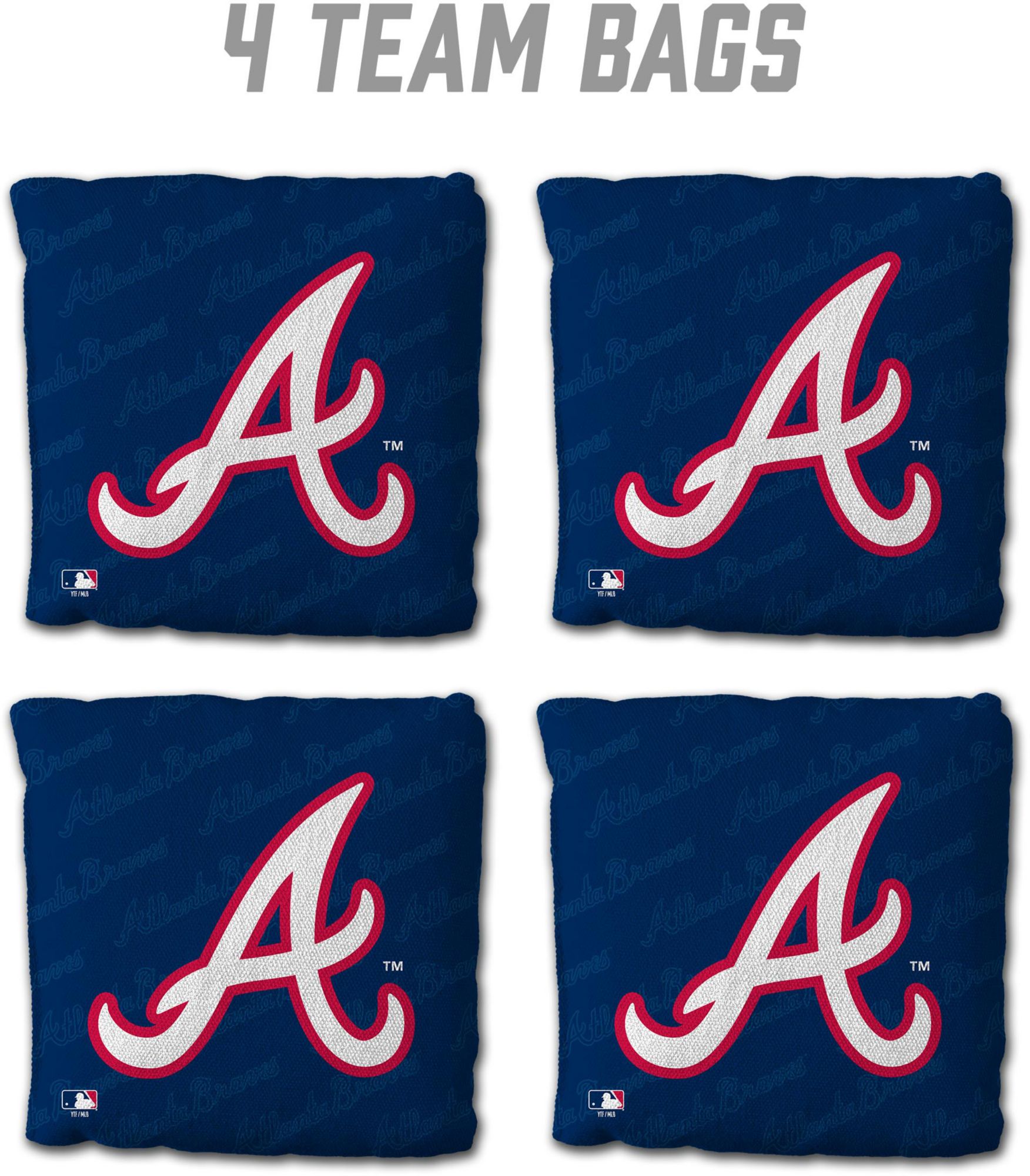 YouTheFan Atlanta Braves Cornhole Bean Bags product image