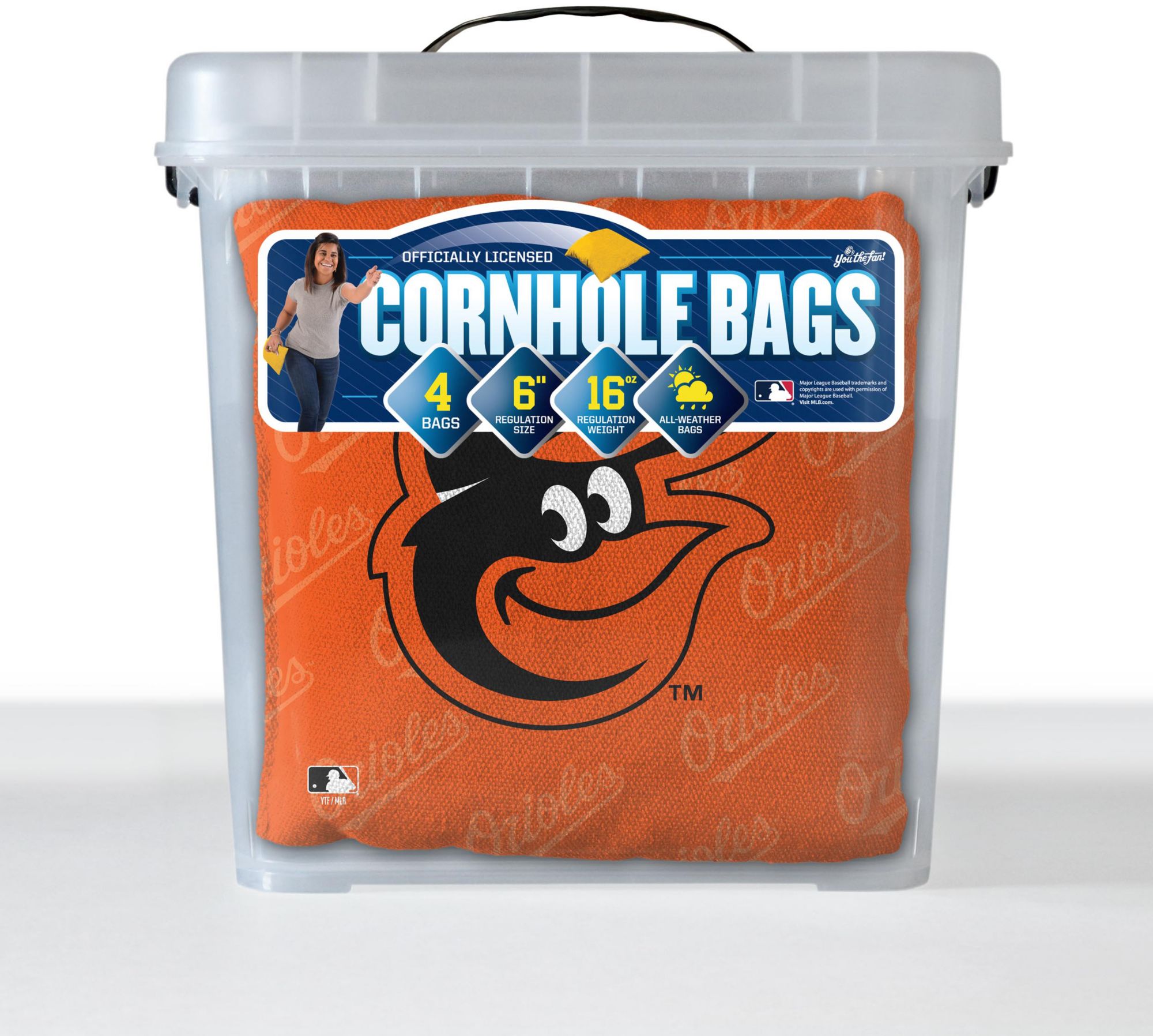 YouTheFan Baltimore Orioles Cornhole Bean Bags product image