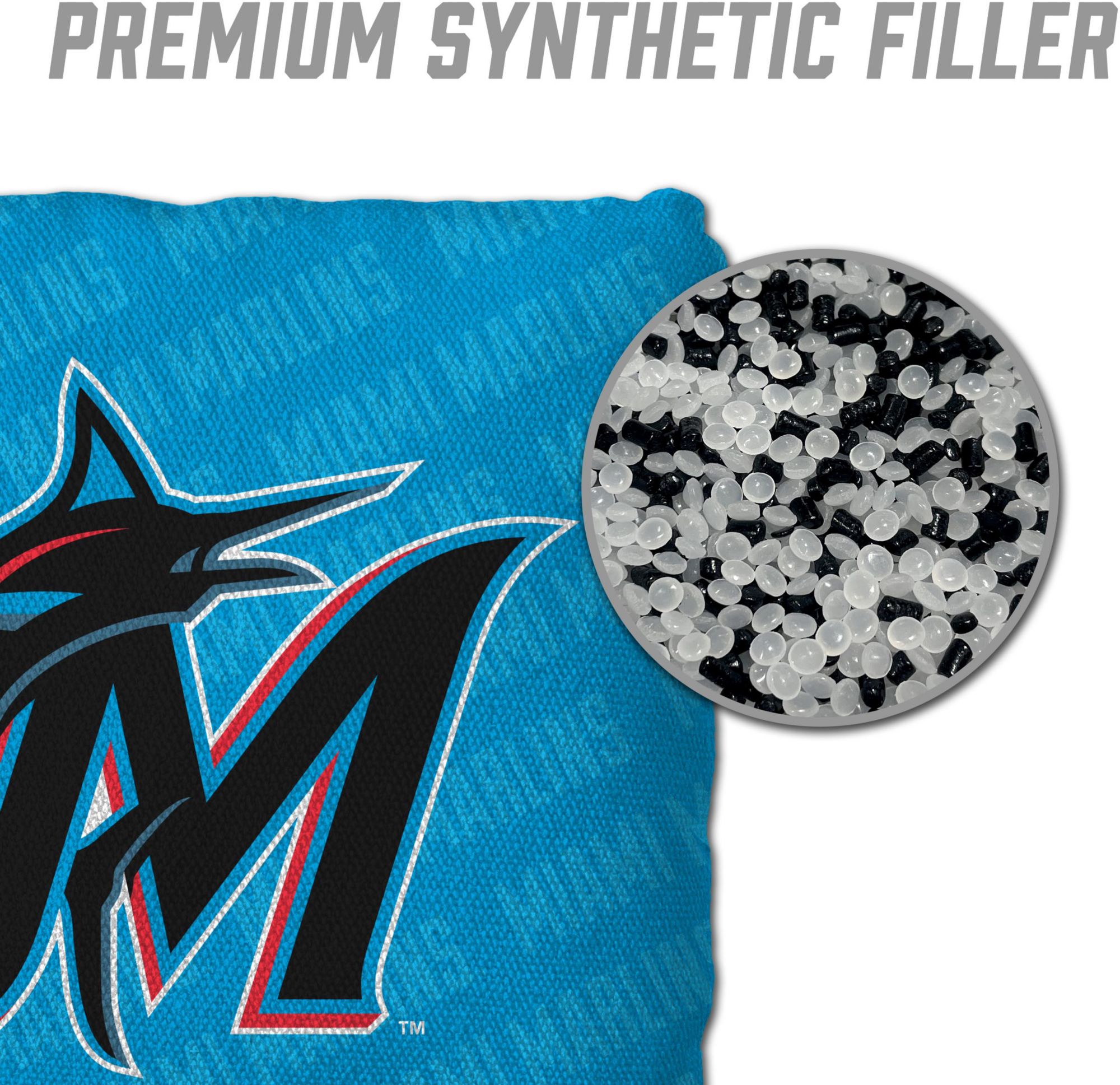YouTheFan Miami Marlins Cornhole Bean Bags product image