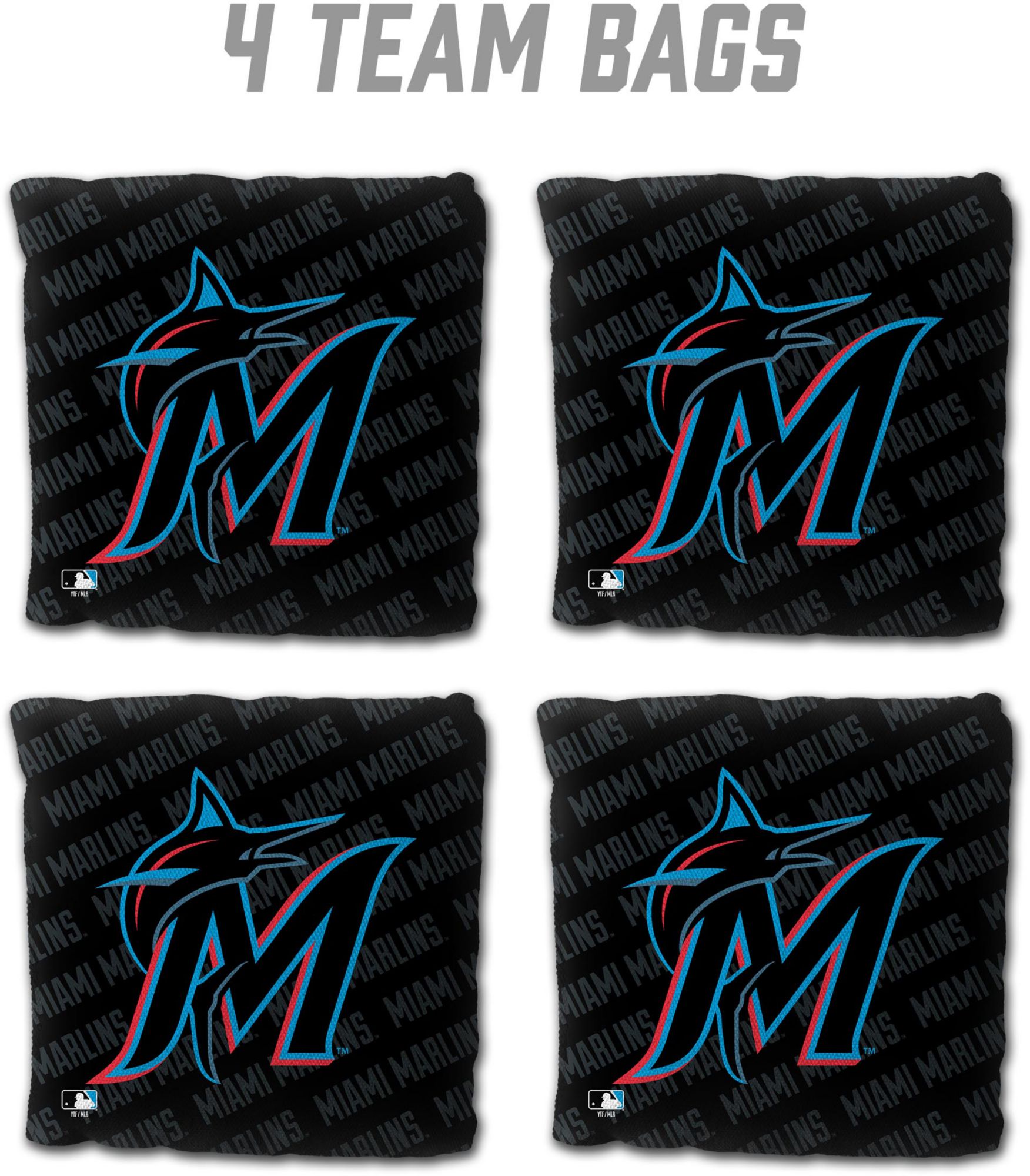 YouTheFan Miami Marlins Cornhole Bean Bags product image