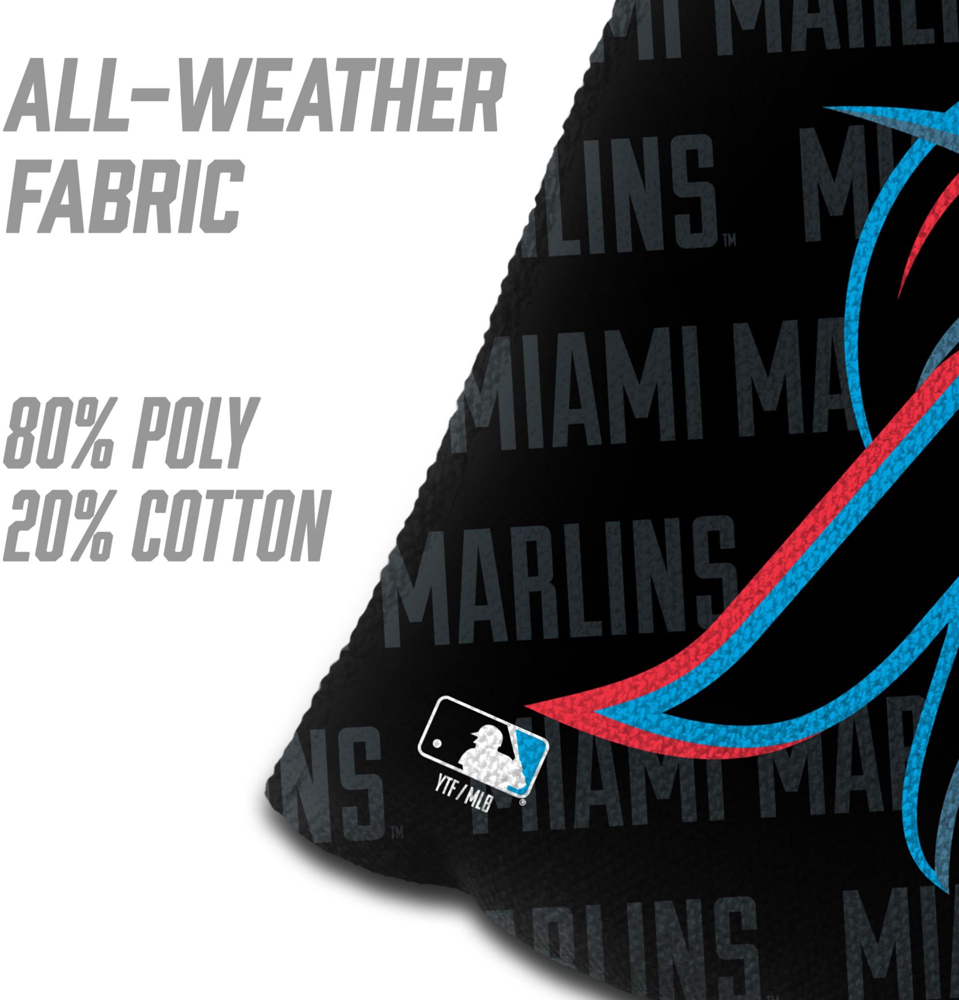 YouTheFan Miami Marlins Cornhole Bean Bags product image