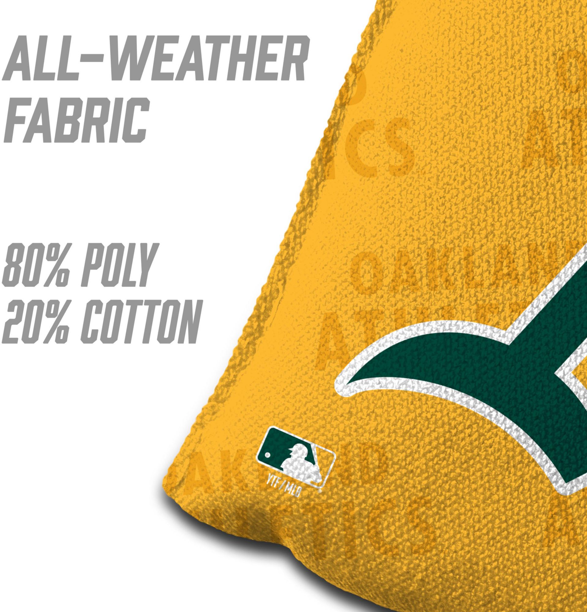 YouTheFan Athletics Yellow 4-Pack Cornhole Bean Bag Set product image