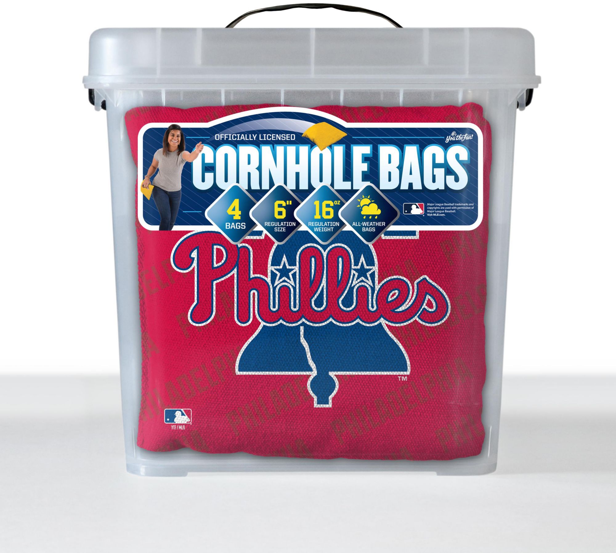 YouTheFan Philadelphia Phillies Cornhole Bean Bags product image