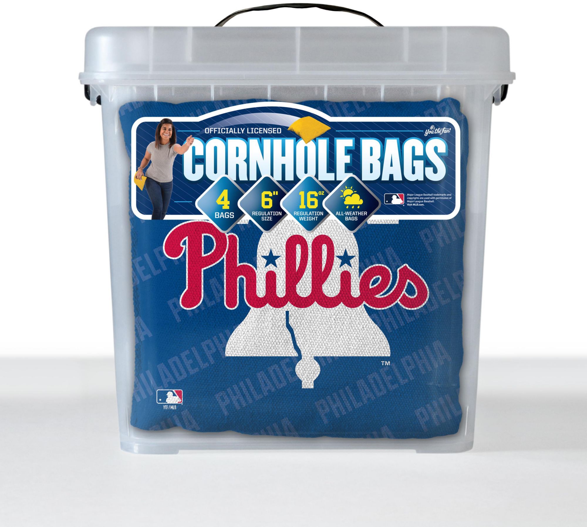 YouTheFan Philadelphia Phillies Cornhole Bean Bags product image
