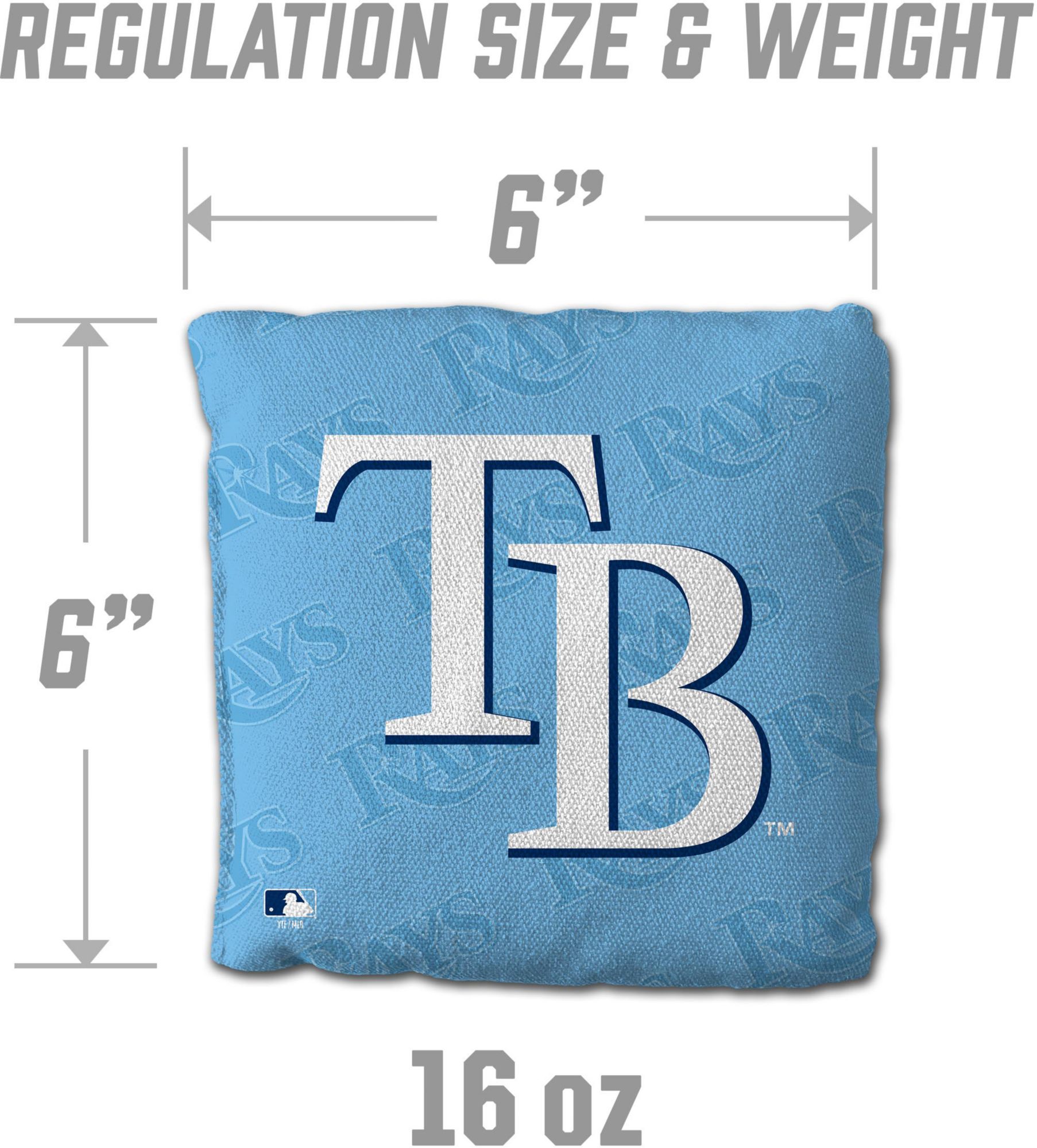 YouTheFan Tampa Bay Rays Cornhole Bean Bags product image