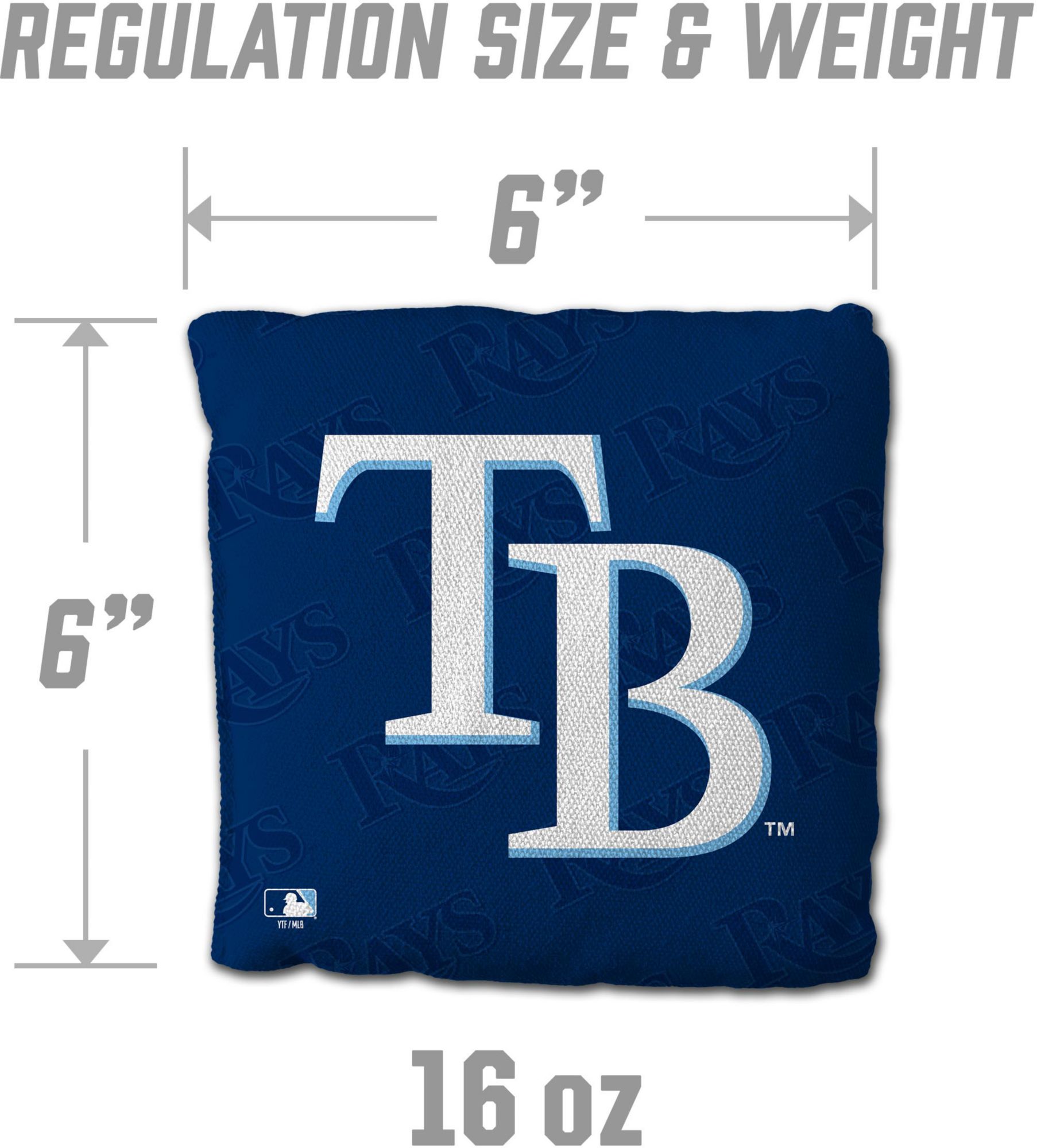 YouTheFan Tampa Bay Rays Cornhole Bean Bags product image