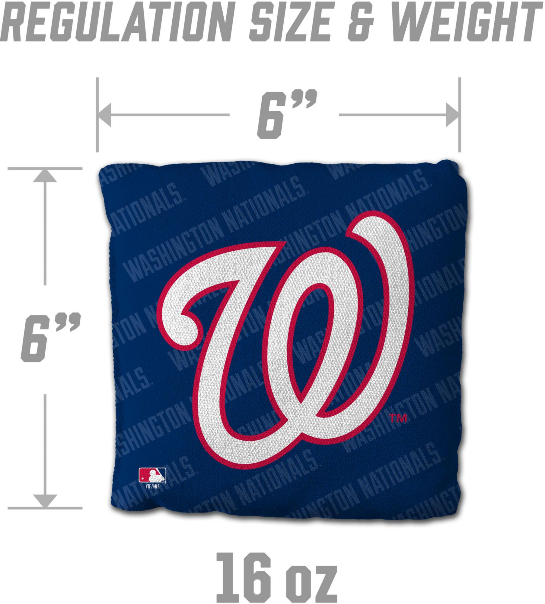 YouTheFan Washington Nationals Cornhole Bean Bags product image