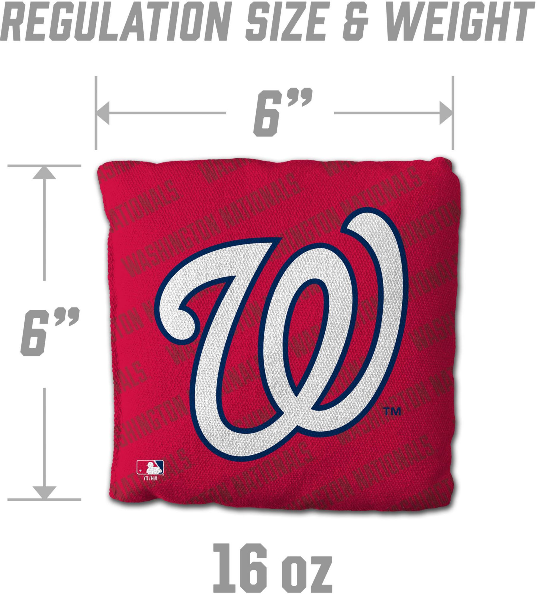 YouTheFan Washington Nationals Cornhole Bean Bags product image