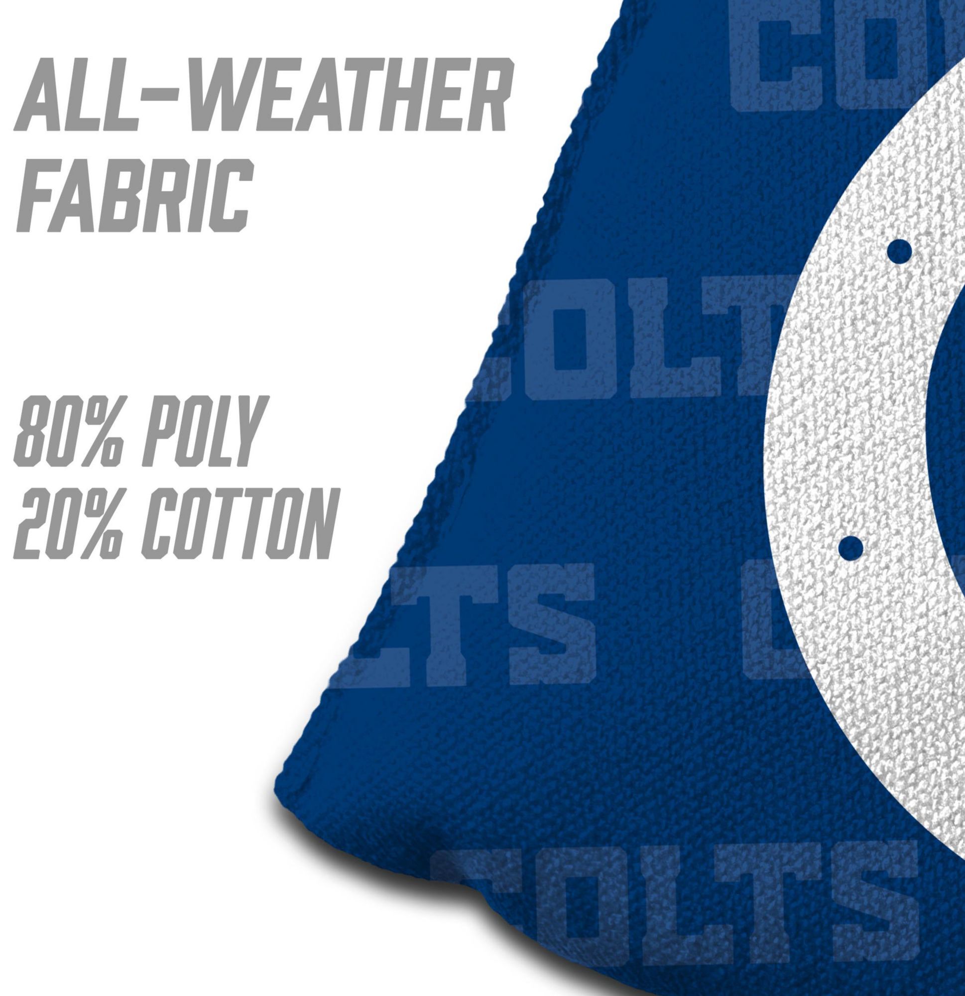 YouTheFan Indianapolis Colts 4-Pack Blue Cornhole Bean Bags product image